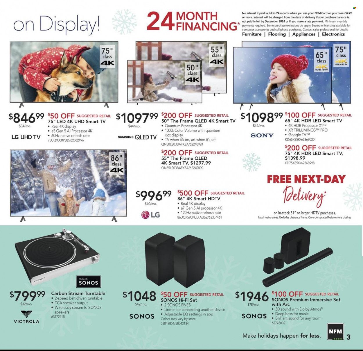 Nebraska Furniture Mart Weekly Ad Flyer Specials December 4 to December 10, 2022