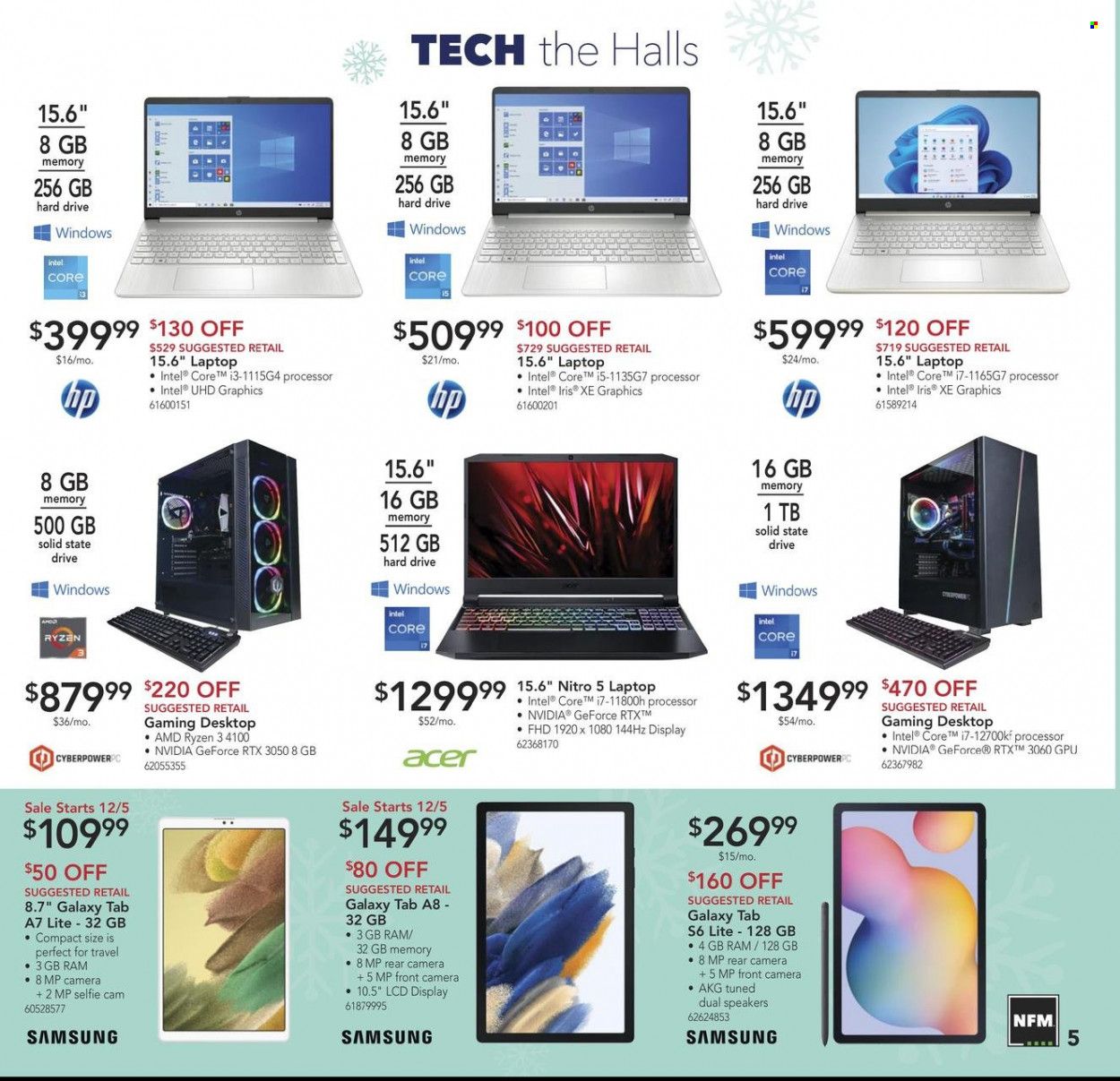 Nebraska Furniture Mart Weekly Ad Flyer Specials December 4 to December 10, 2022