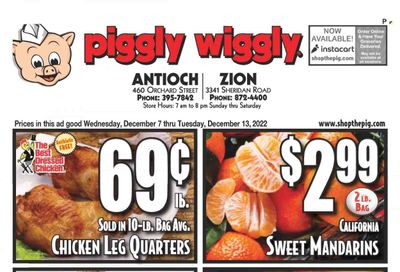 Piggly Wiggly (GA, SC) Weekly Ad Flyer Specials December 7 to December 13, 2022