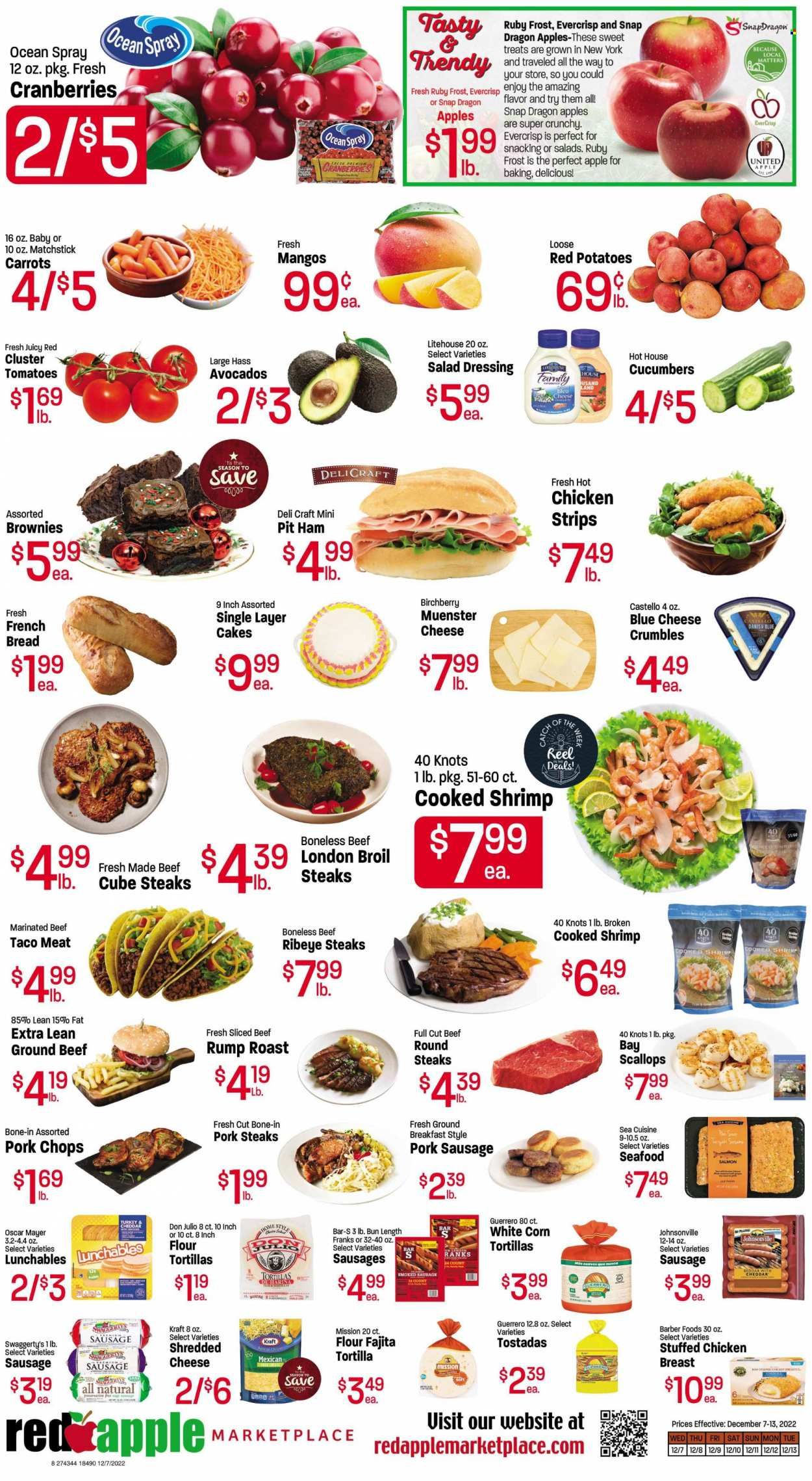 Red Apple Marketplace Weekly Ad Flyer Specials December 7 to December 13, 2022