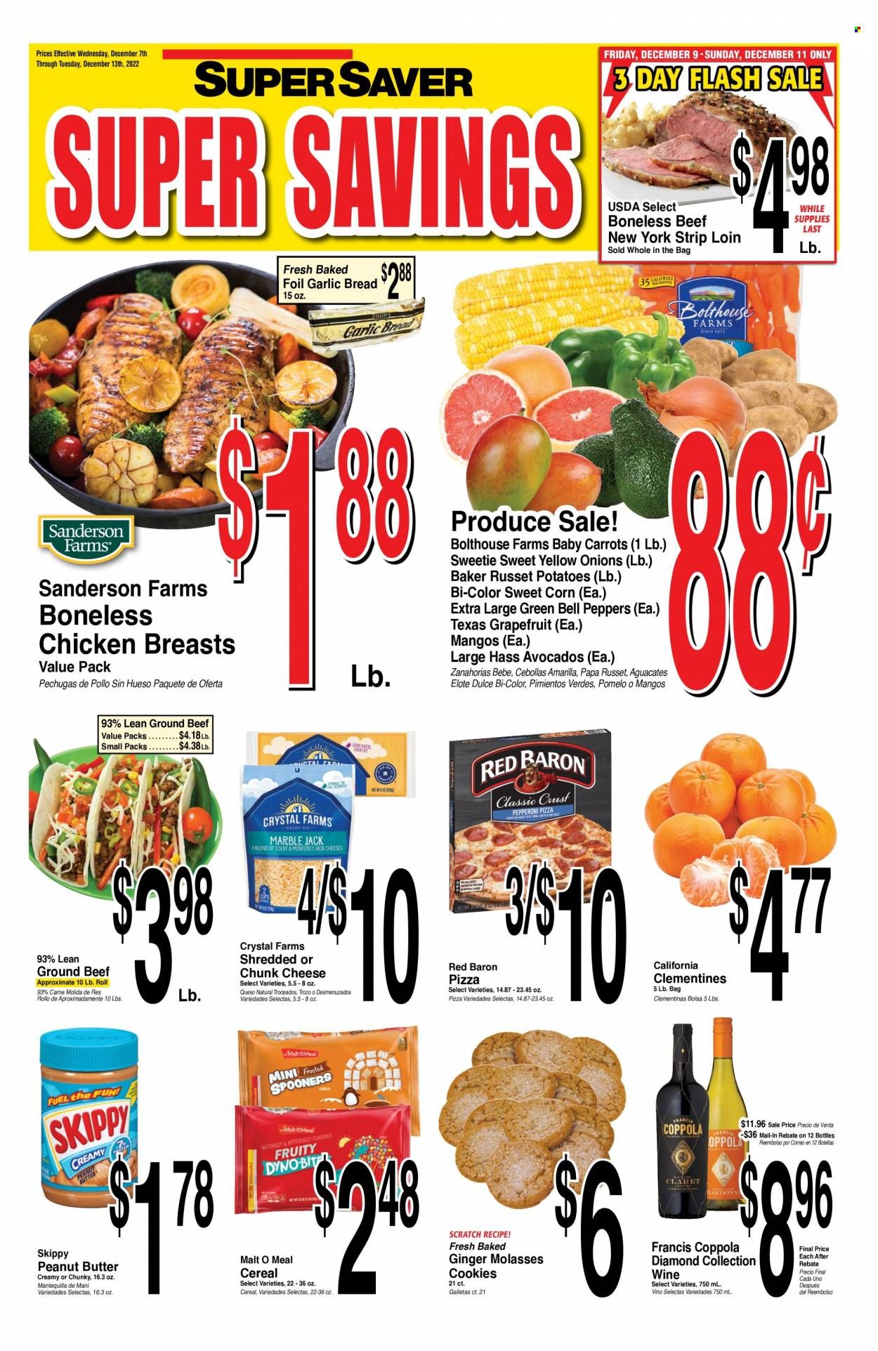Super Saver Weekly Ad Flyer Specials December 7 to December 13, 2022