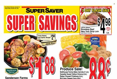 Super Saver Weekly Ad Flyer Specials December 7 to December 13, 2022