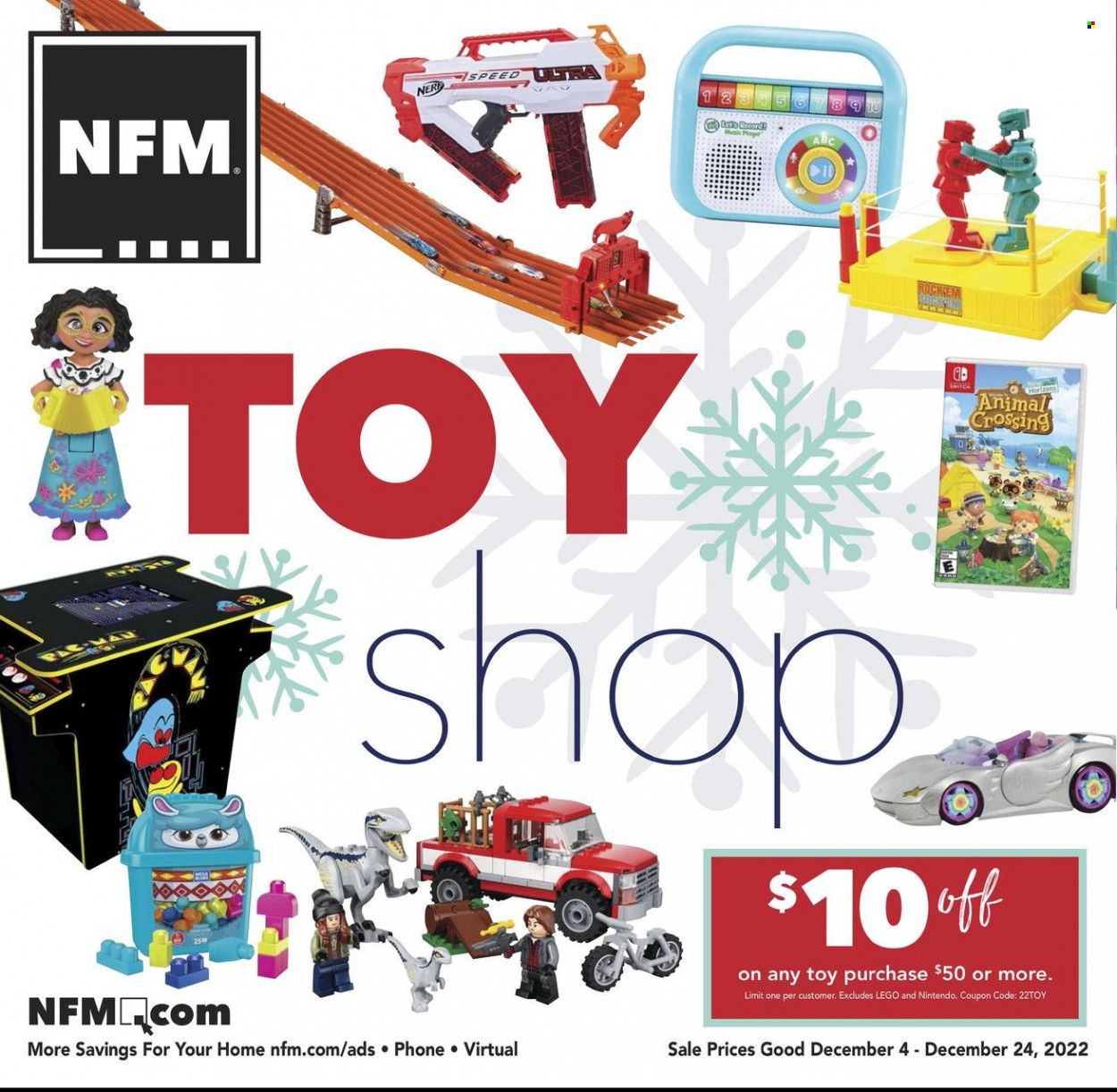 Nebraska Furniture Mart (IA, KS, NE, TX) Weekly Ad Flyer Specials December 4 to December 24, 2022