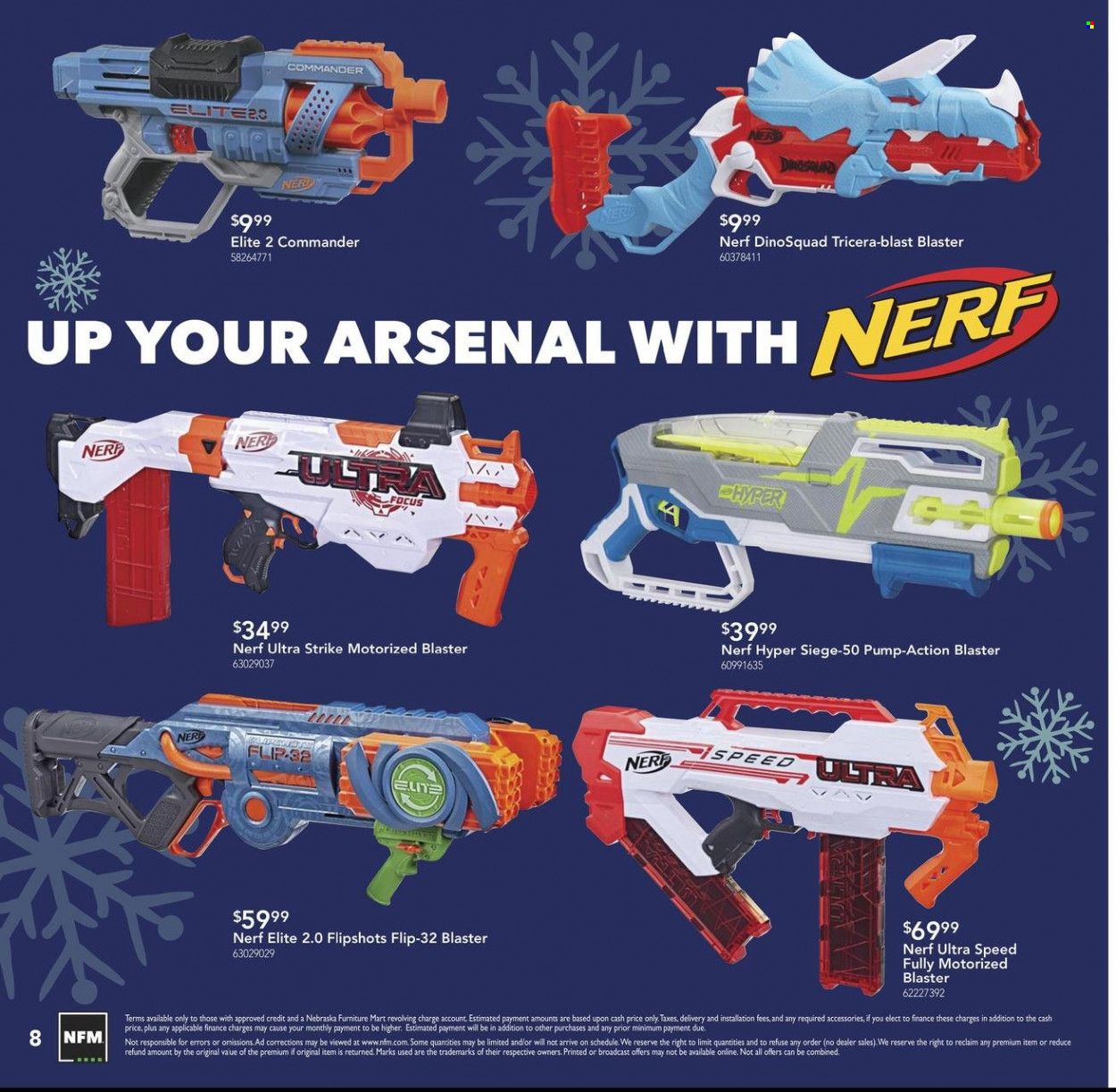 Nebraska Furniture Mart (IA, KS, NE, TX) Weekly Ad Flyer Specials December 4 to December 24, 2022