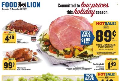 Food Lion (MD) Weekly Ad Flyer Specials December 7 to December 13, 2022