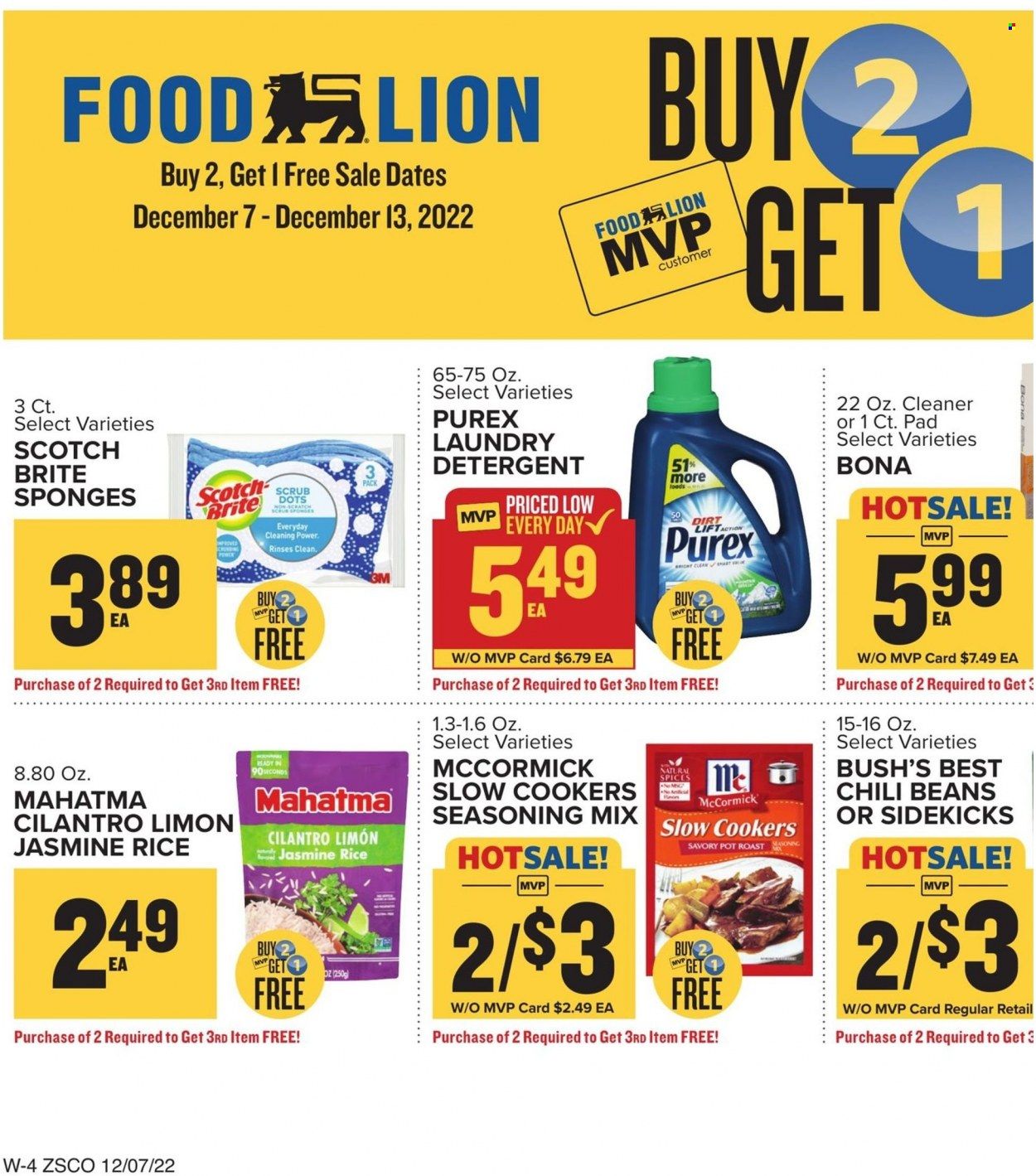 Food Lion (SC) Weekly Ad Flyer Specials December 7 to December 13, 2022