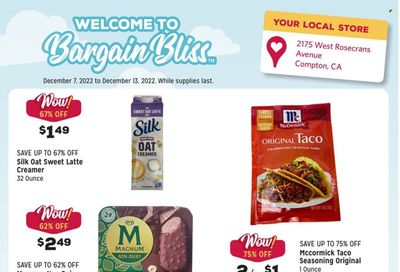 Grocery Outlet (CA, ID, OR, PA, WA) Weekly Ad Flyer Specials December 7 to December 13, 2022