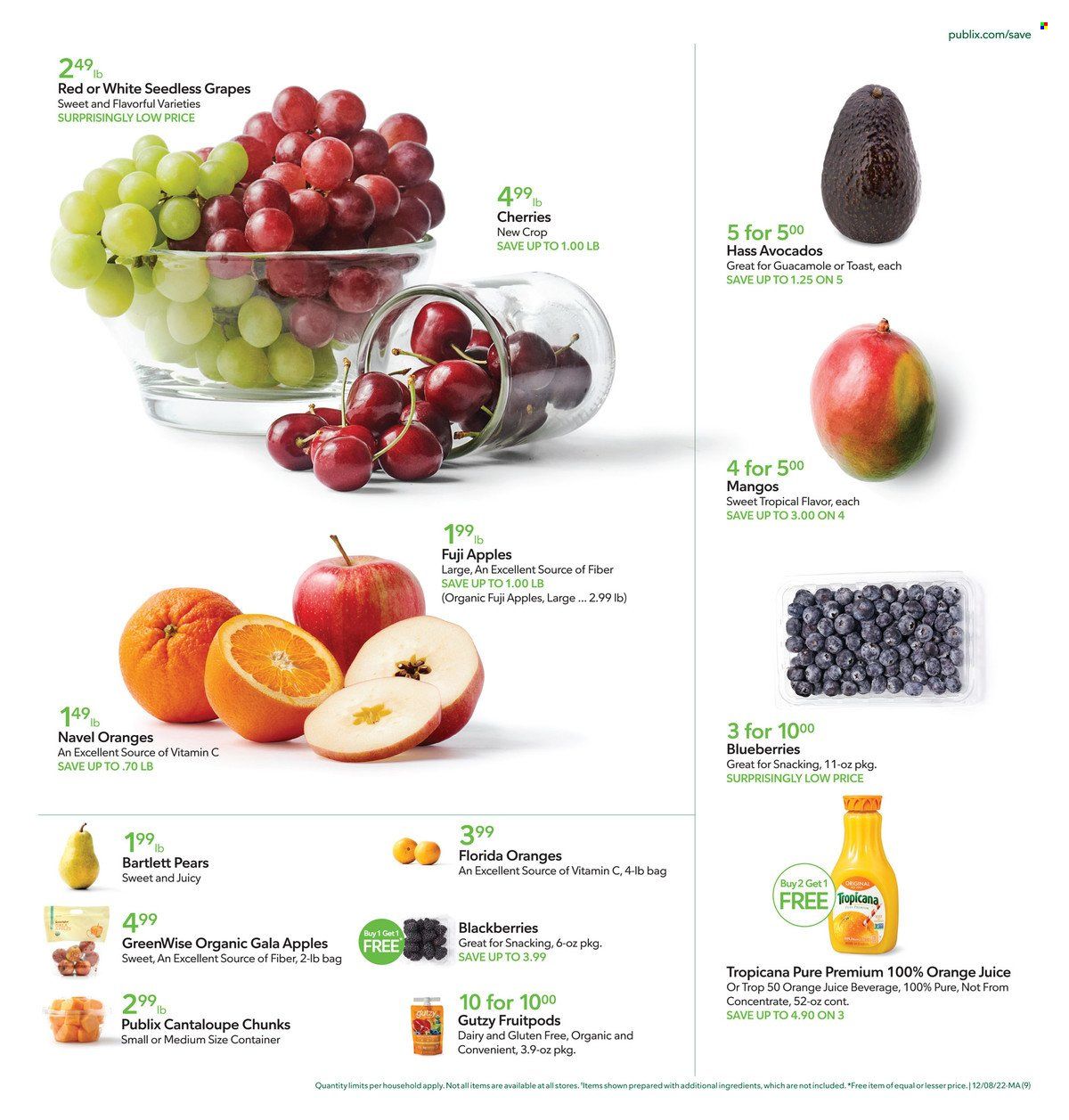 Publix (AL, FL, GA, NC, SC, TN) Weekly Ad Flyer Specials December 8 to December 14, 2022