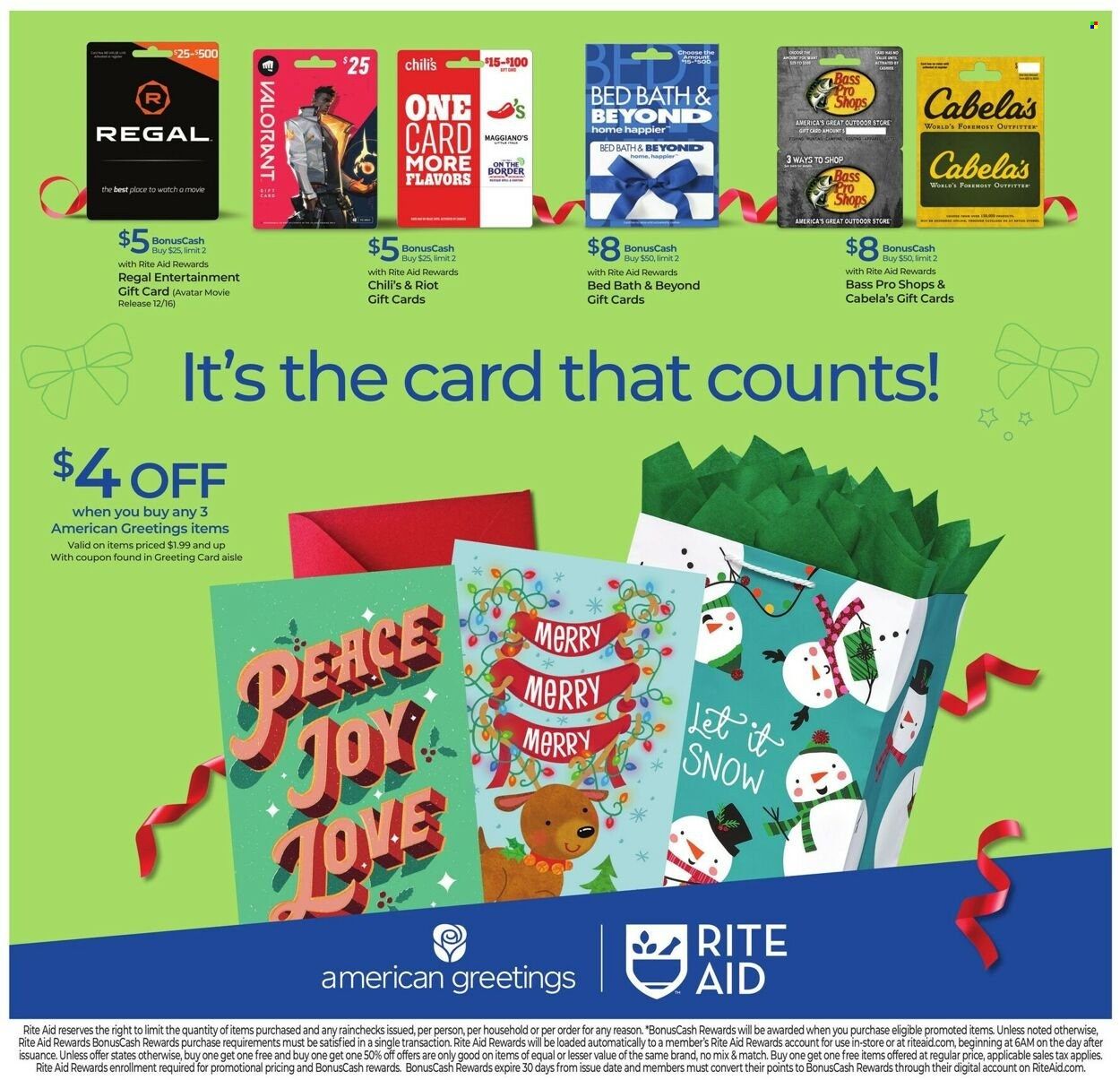 RITE AID Weekly Ad Flyer Specials December 11 to December 17, 2022
