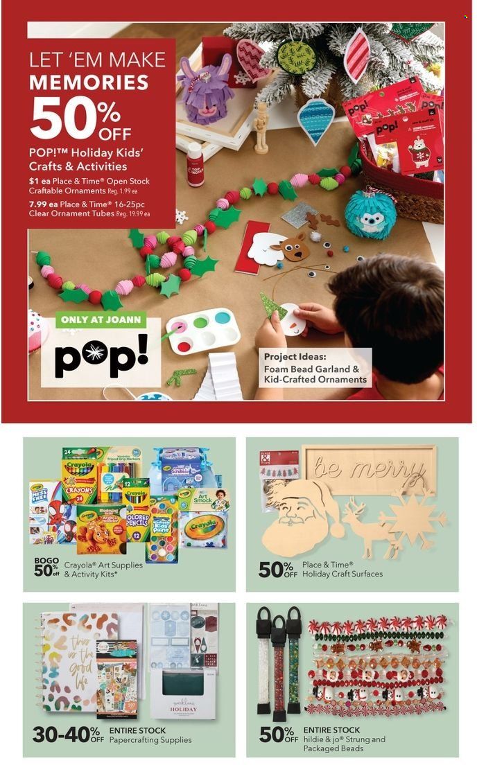 JOANN Weekly Ad Flyer Specials December 8 to December 24, 2022