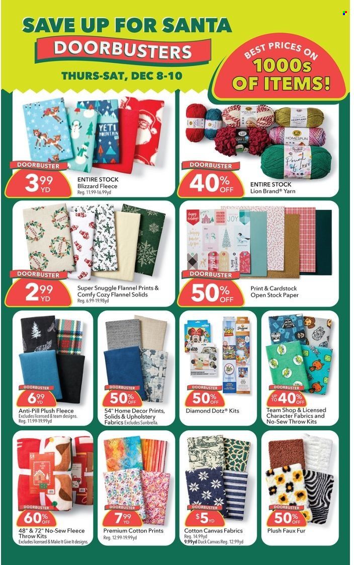 JOANN Weekly Ad Flyer Specials December 8 to December 24, 2022