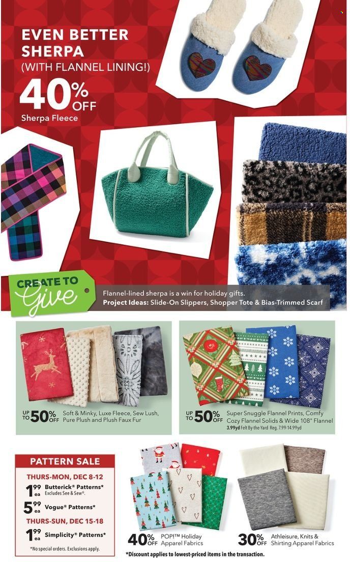 JOANN Weekly Ad Flyer Specials December 8 to December 24, 2022