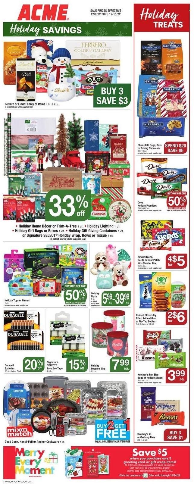 ACME (DE, NJ, NY, PA) Weekly Ad Flyer Specials December 9 to December 15, 2022