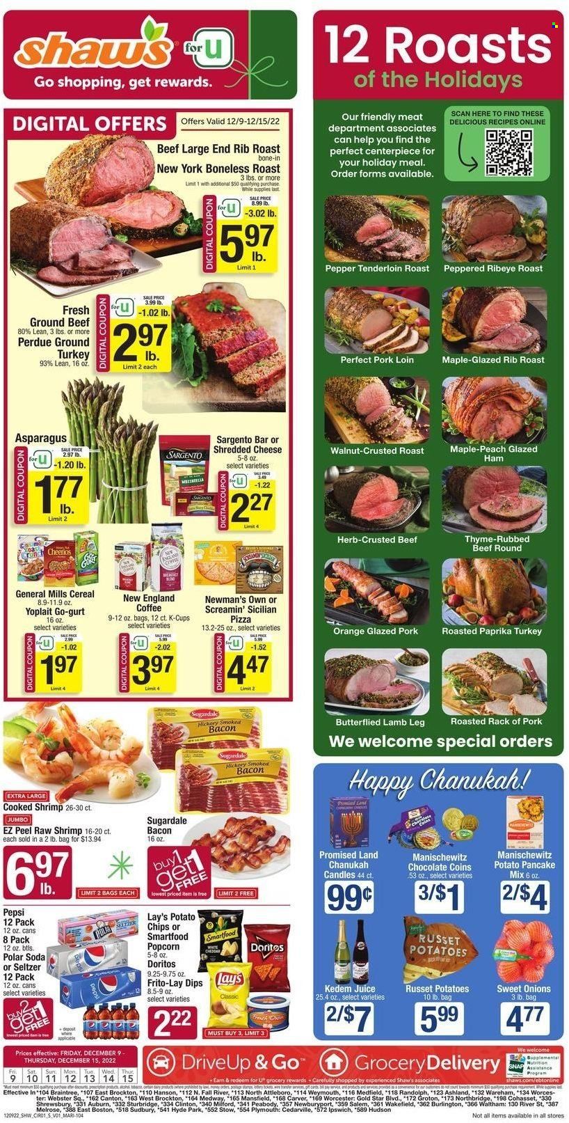 Shaw’s (MA, ME, NH, RI, VT) Weekly Ad Flyer Specials December 9 to December 15, 2022