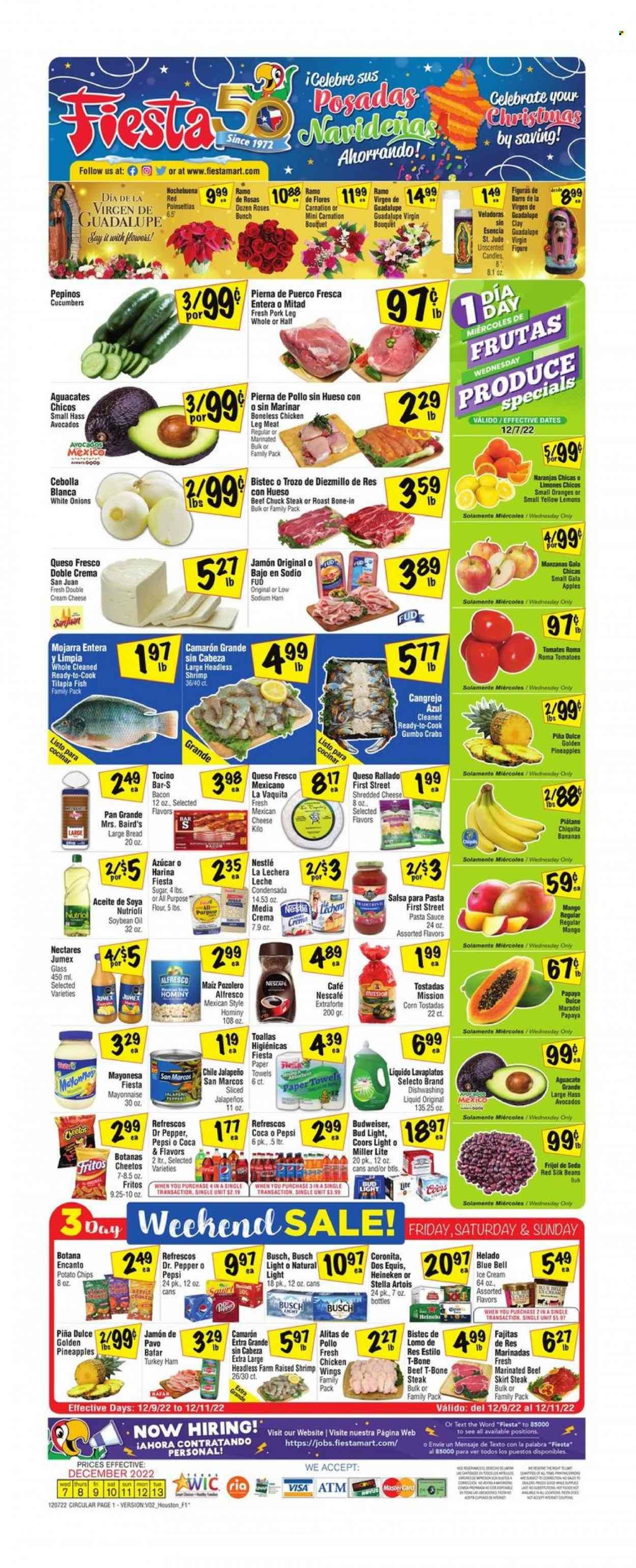 Fiesta Mart (TX) Weekly Ad Flyer Specials December 7 to December 13, 2022