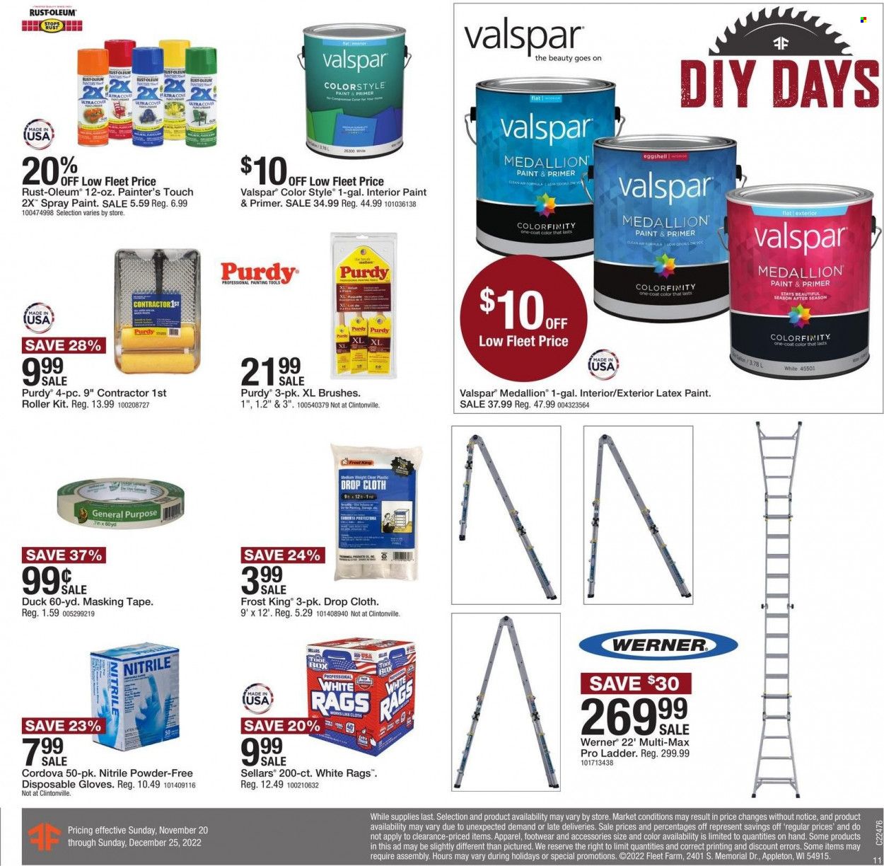 Fleet Farm (IA, MN, ND, WI) Weekly Ad Flyer Specials November 20 to December 25, 2022