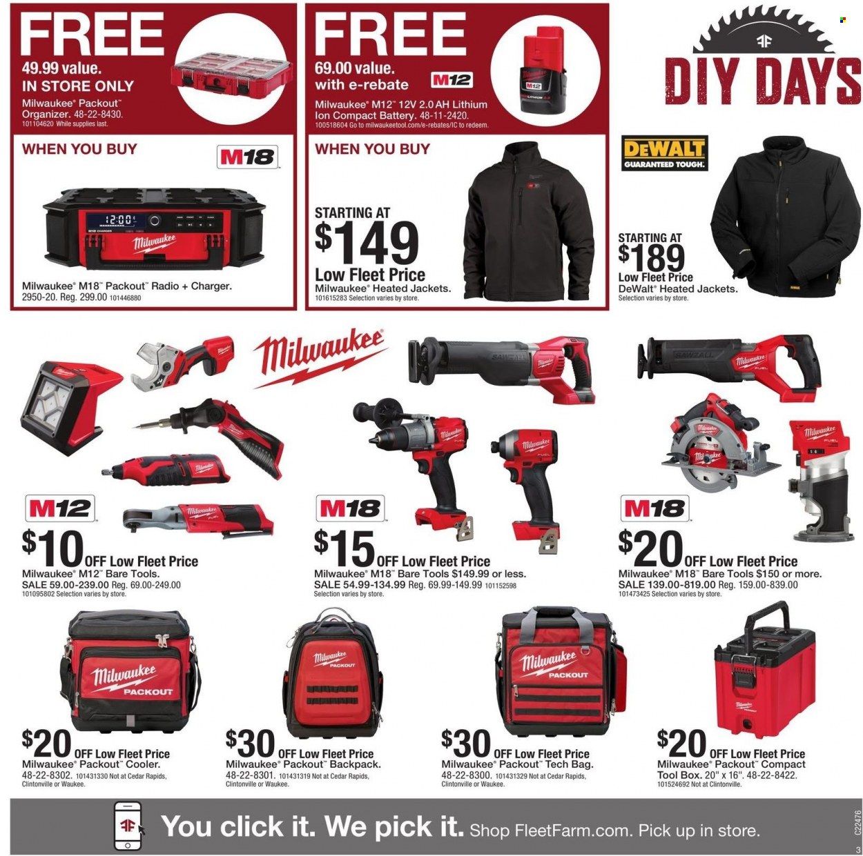 Fleet Farm (IA, MN, ND, WI) Weekly Ad Flyer Specials November 20 to December 25, 2022