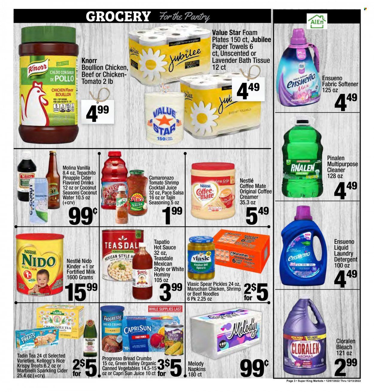 Super King Markets (CA) Weekly Ad Flyer Specials December 7 to December 13, 2022