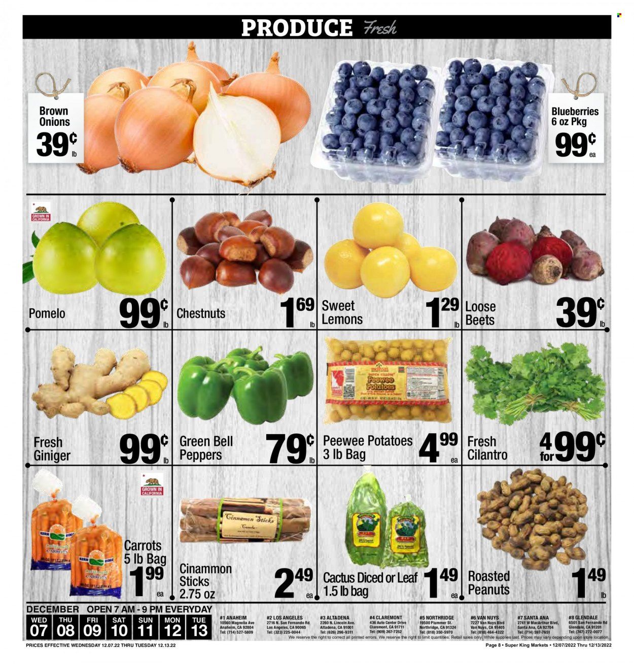 Super King Markets (CA) Weekly Ad Flyer Specials December 7 to December 13, 2022