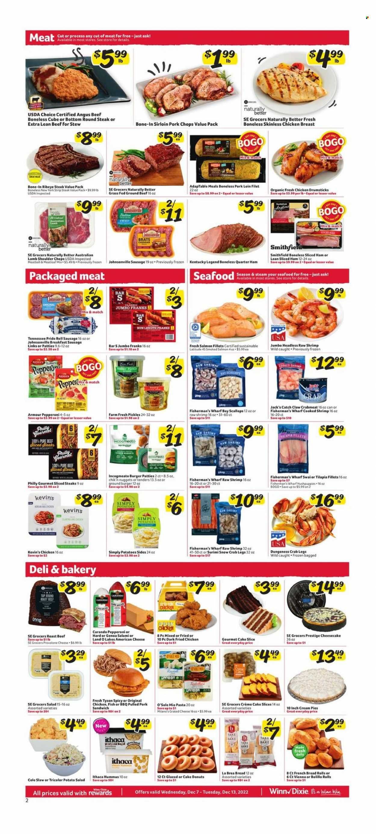 Winn Dixie (FL) Weekly Ad Flyer Specials December 7 to December 13, 2022