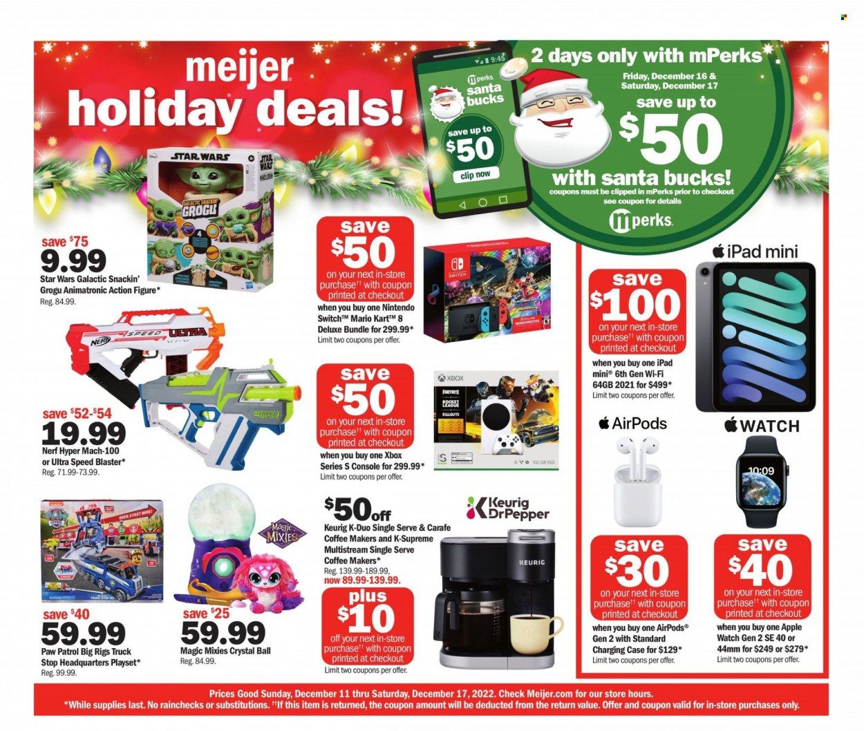 Meijer (IL, IN, KY, MI, OH, WI) Weekly Ad Flyer Specials December 11 to December 17, 2022