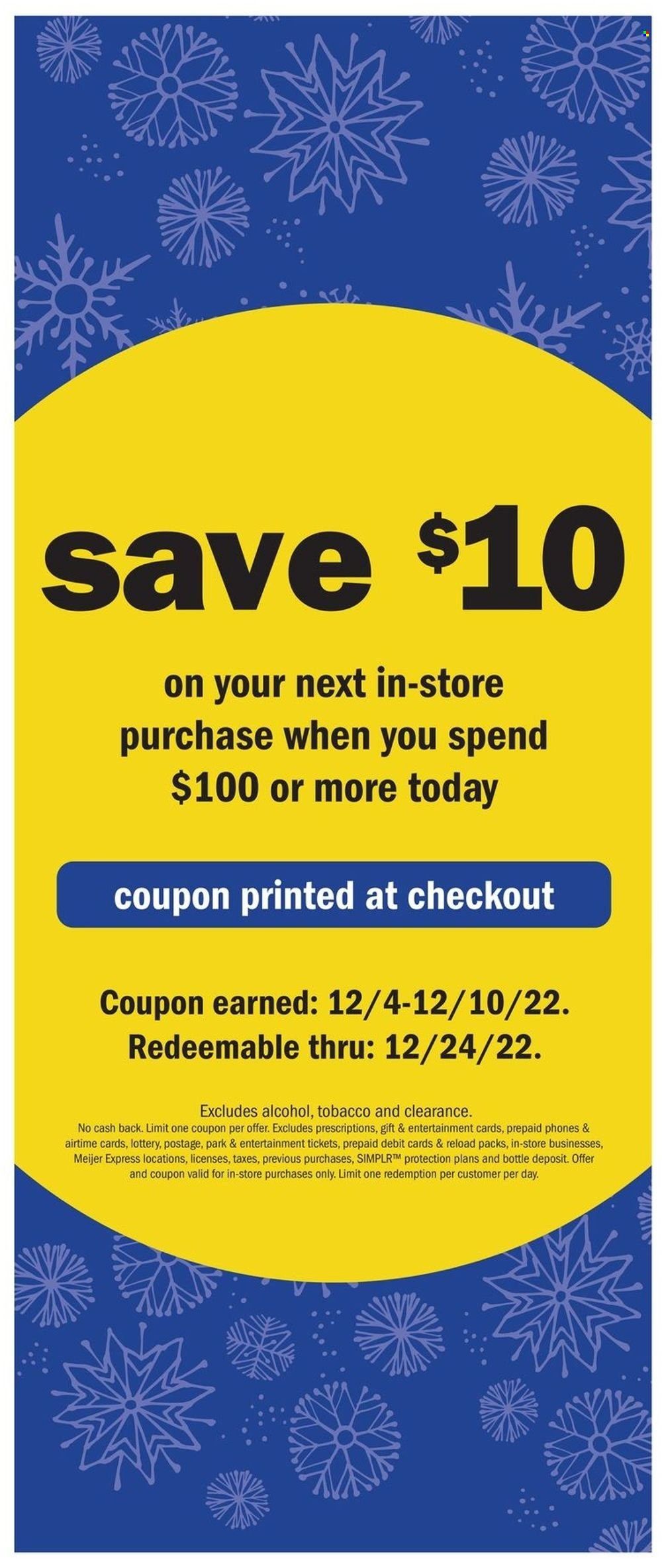 Meijer (KY) Weekly Ad Flyer Specials December 11 to December 17, 2022
