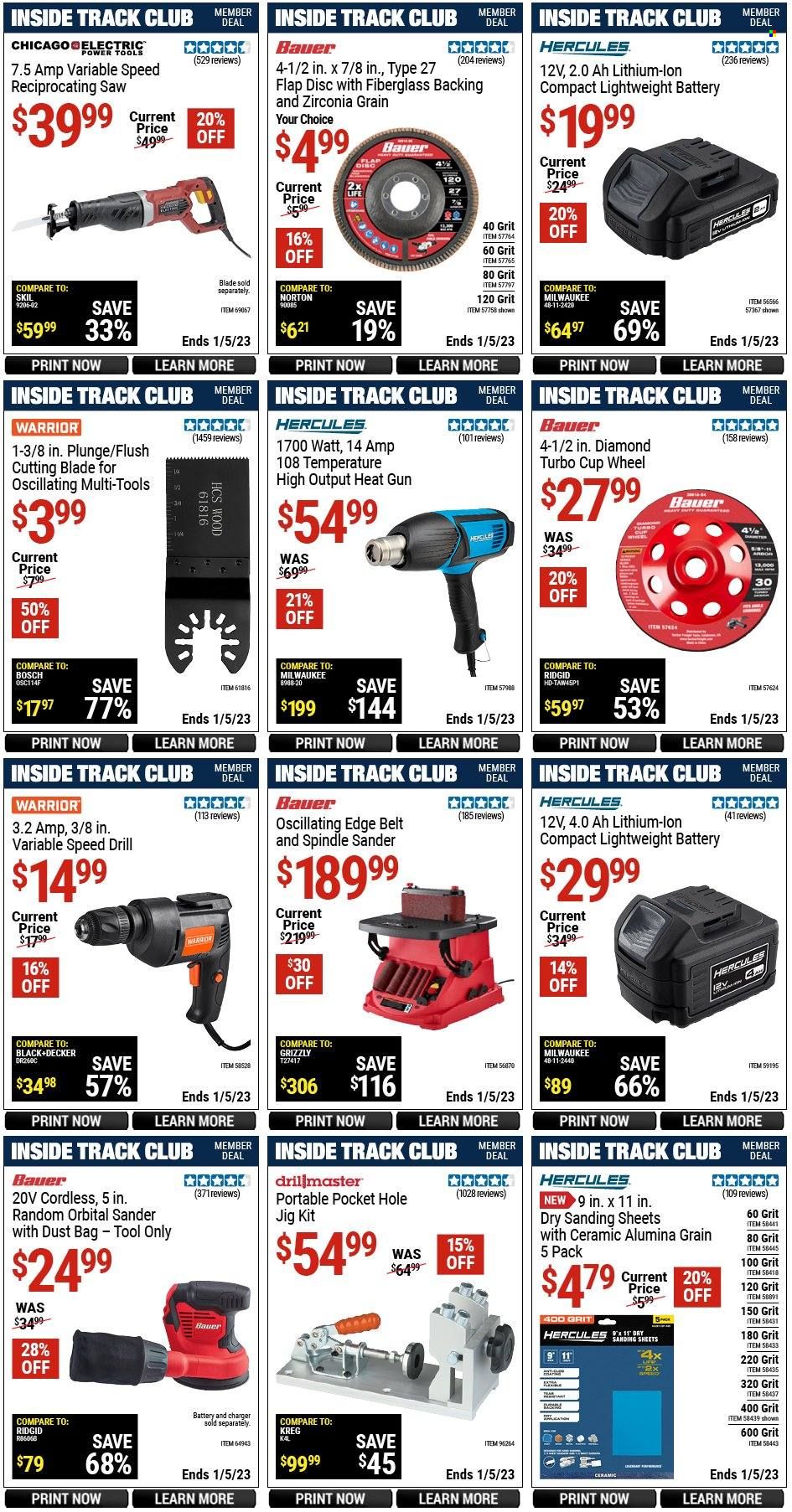 Harbor Freight Weekly Ad Flyer Specials December 9 to January 5, 2023