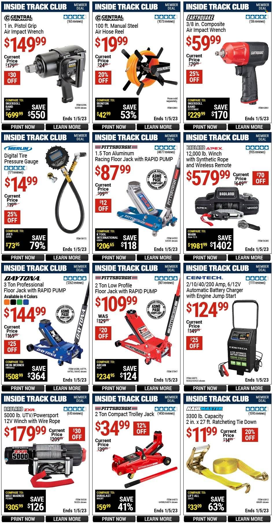 Harbor Freight Weekly Ad Flyer Specials December 9 to January 5, 2023