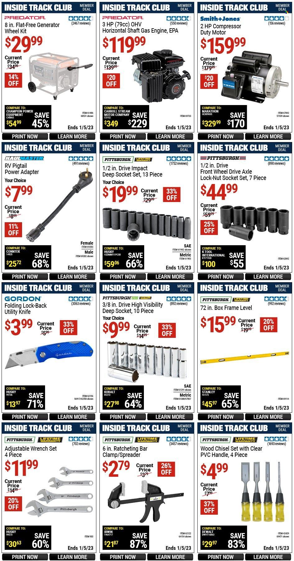 Harbor Freight Weekly Ad Flyer Specials December 9 to January 5, 2023