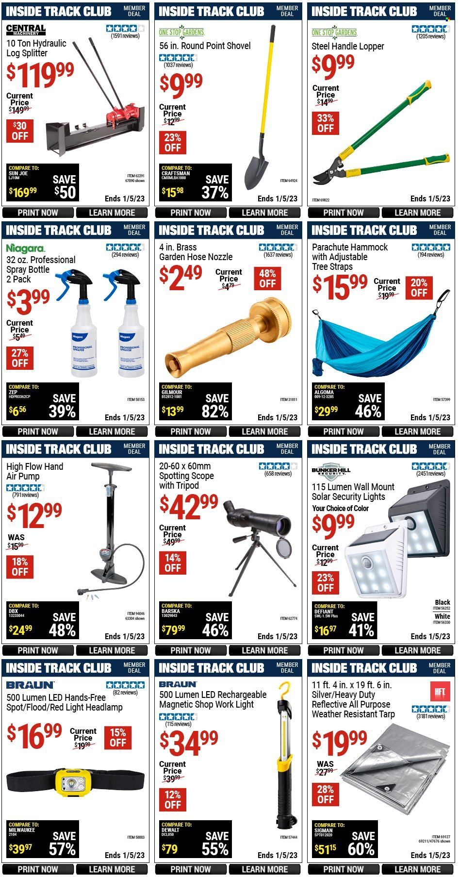 Harbor Freight Weekly Ad Flyer Specials December 9 to January 5, 2023