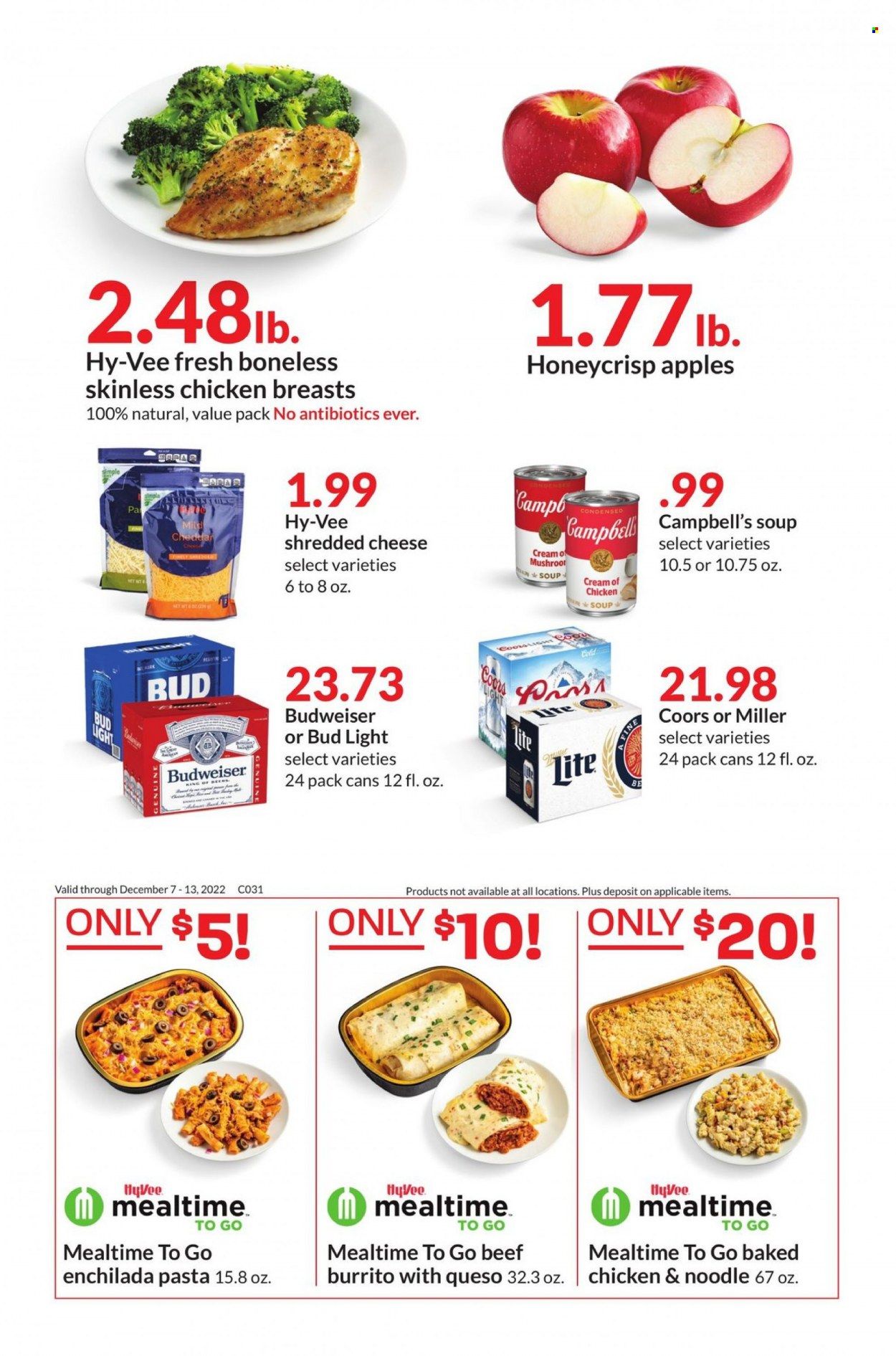 Hy-Vee (IA, IL, MN, MO, SD) Weekly Ad Flyer Specials December 9 to December 11, 2022