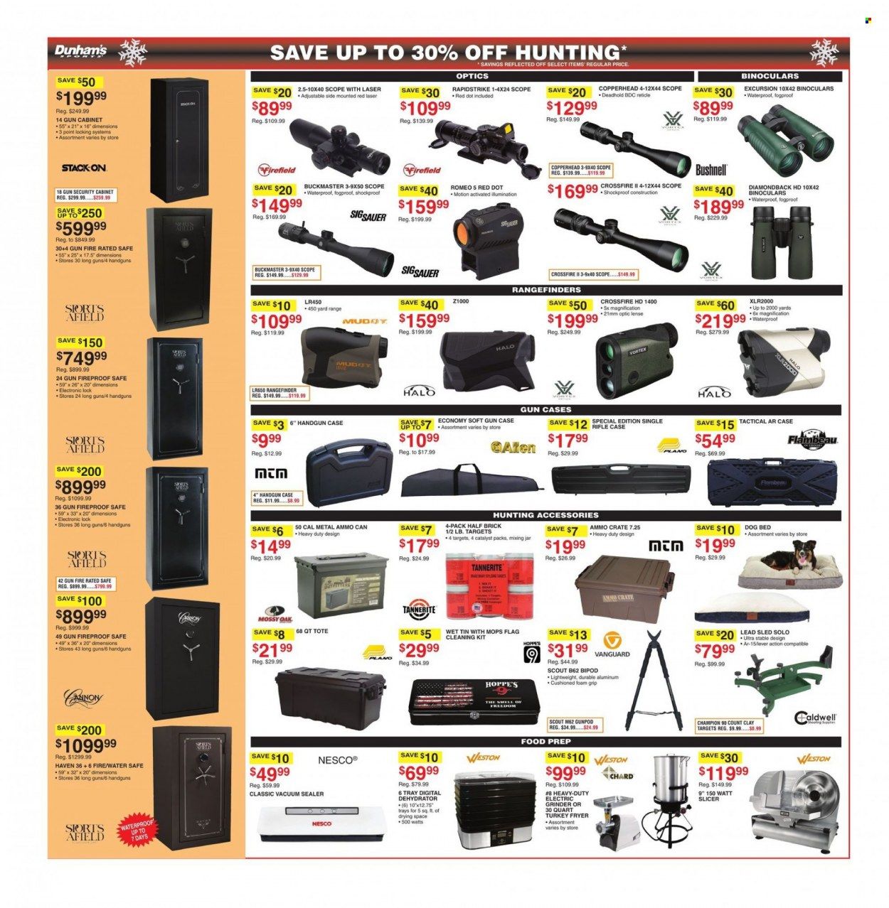 Dunham's Sports (MI, PA, WI) Weekly Ad Flyer Specials December 10 to December 15, 2022