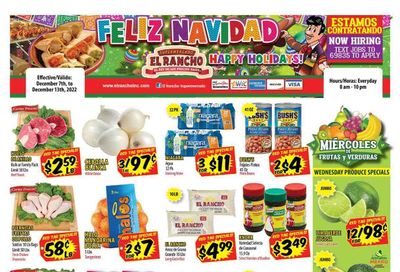 El Rancho (TX) Weekly Ad Flyer Specials December 7 to December 13, 2022