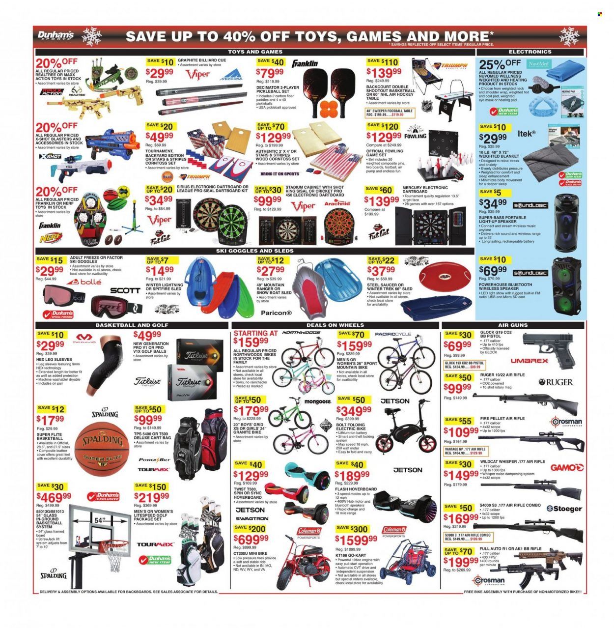 Dunham's Sports (PA) Weekly Ad Flyer Specials December 10 to December 15, 2022