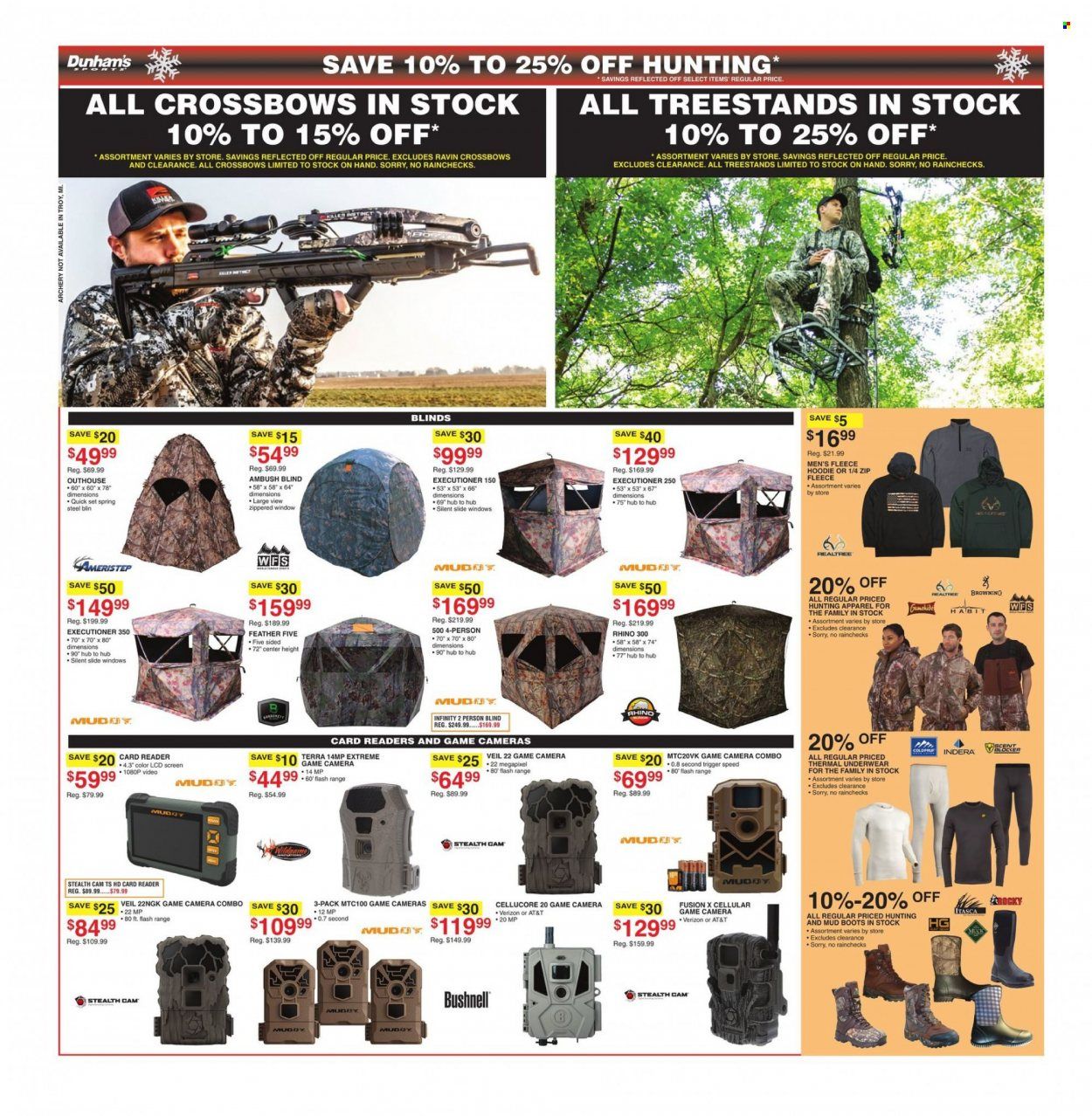 Dunham's Sports (PA) Weekly Ad Flyer Specials December 10 to December 15, 2022