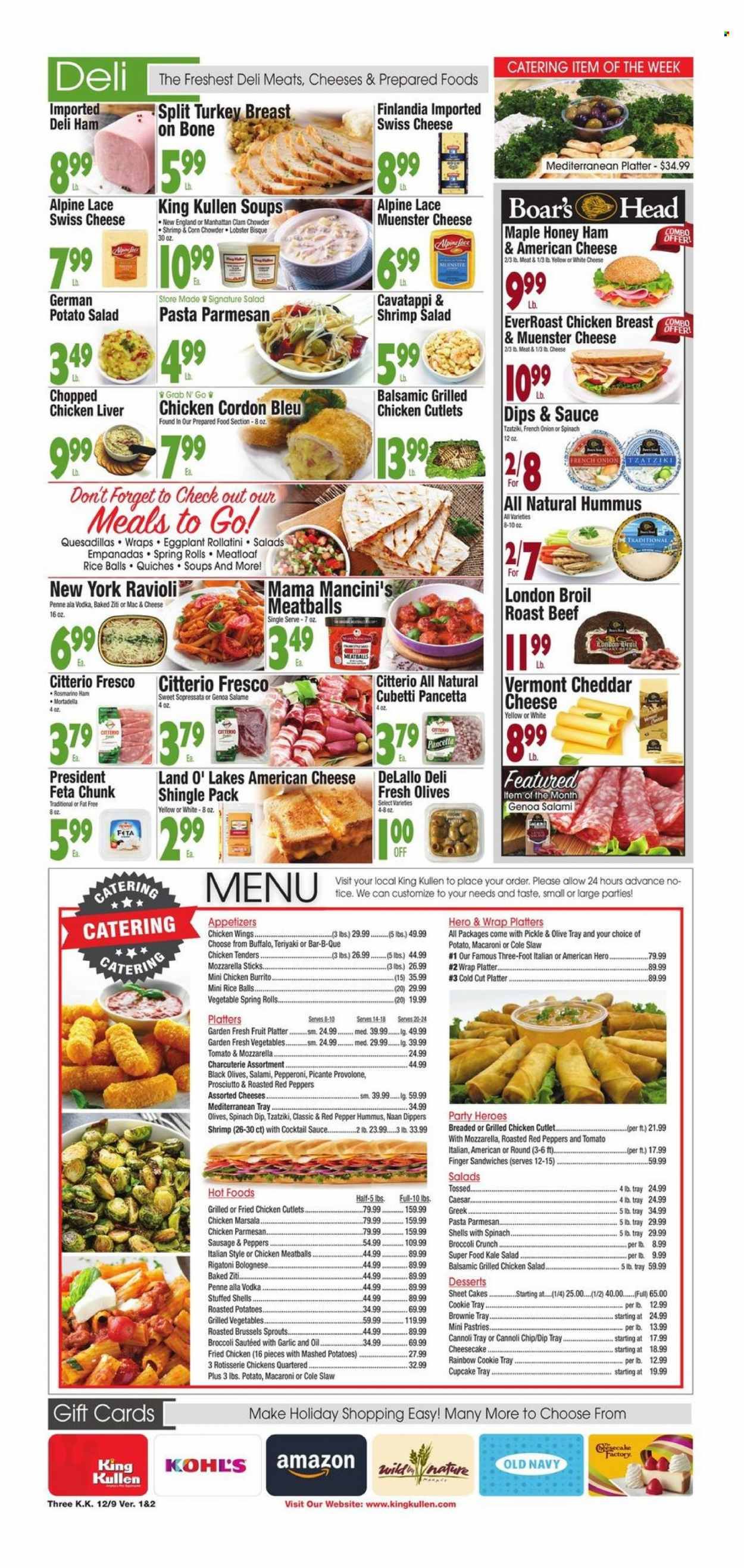 King Kullen (NY) Weekly Ad Flyer Specials December 9 to December 15, 2022