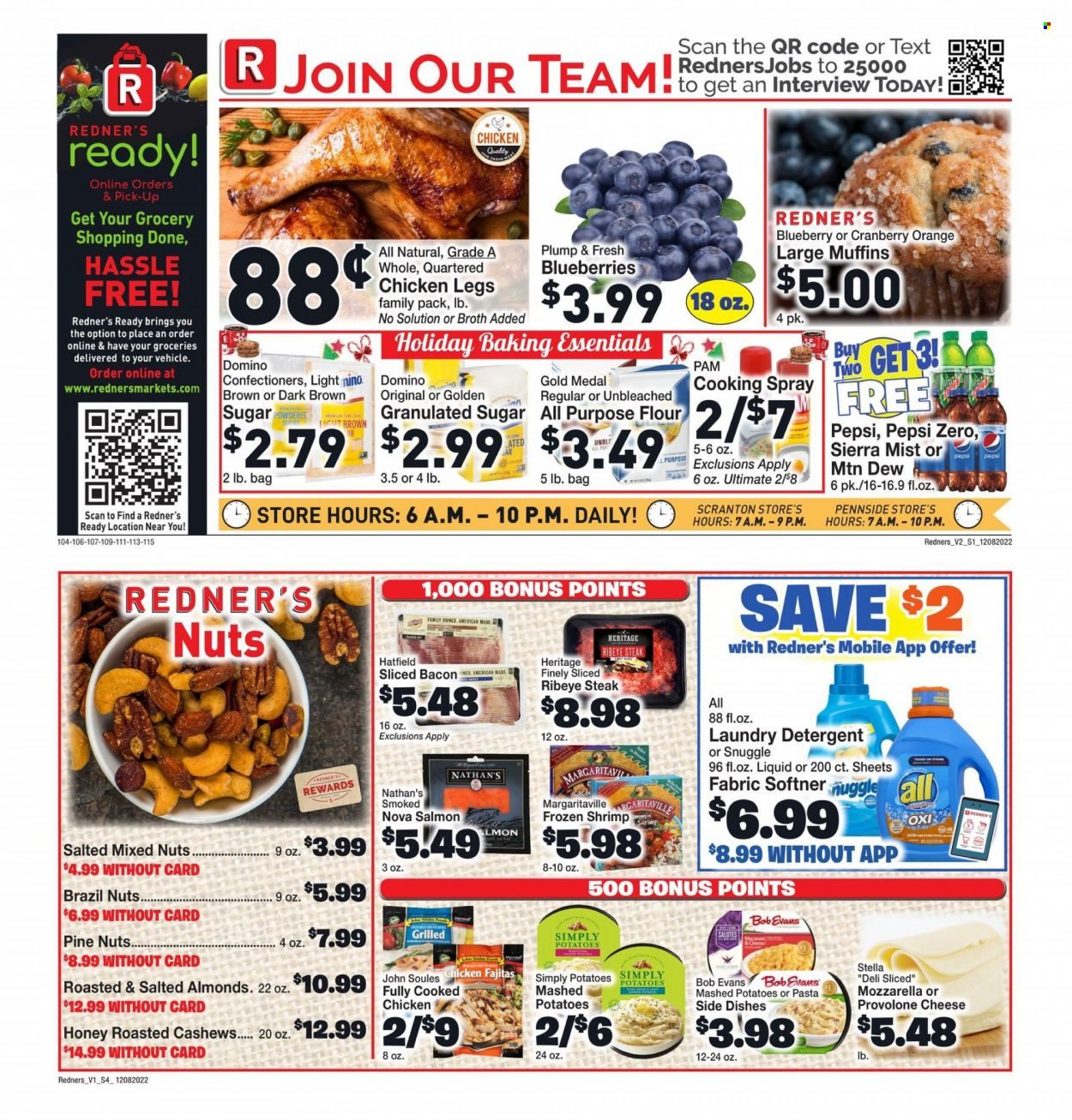 Redner's Markets (DE, MD, PA) Weekly Ad Flyer Specials December 8 to December 14, 2022