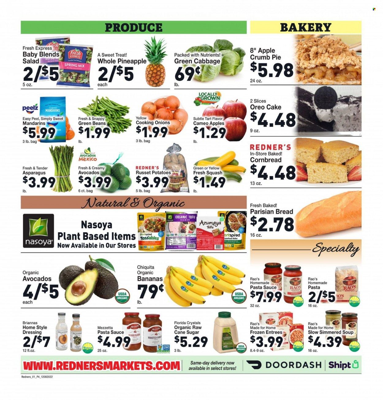 Redner's Markets (DE, MD, PA) Weekly Ad Flyer Specials December 8 to December 14, 2022