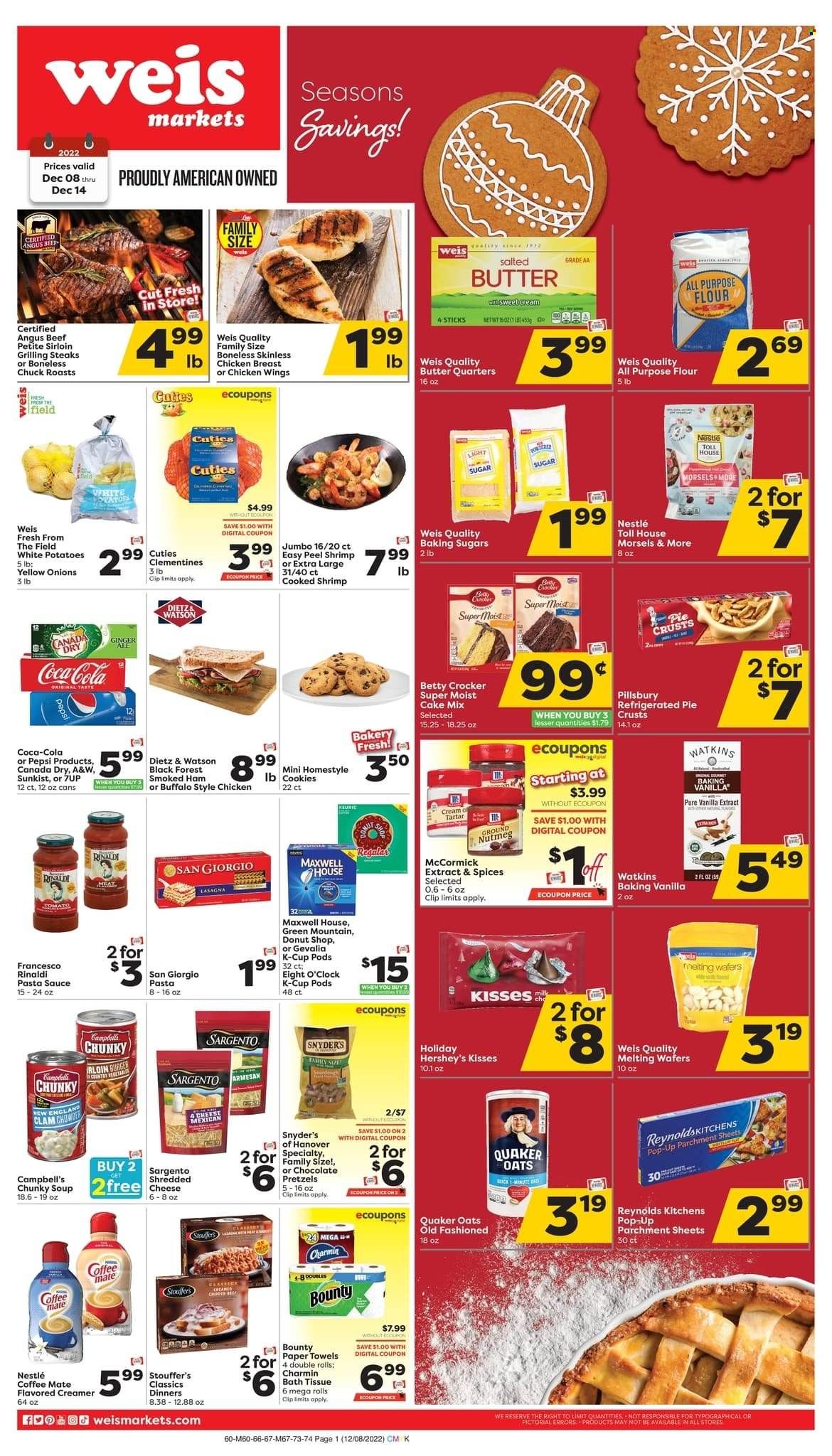 Weis (MD, NY, PA) Weekly Ad Flyer Specials December 8 to December 14, 2022