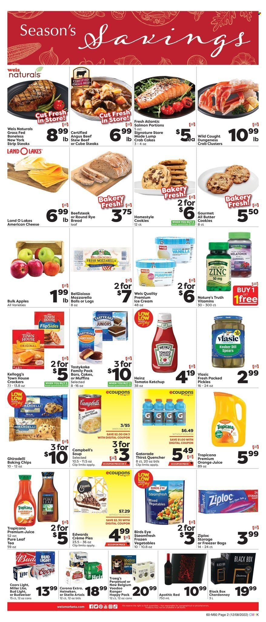 Weis (MD, NY, PA) Weekly Ad Flyer Specials December 8 to December 14, 2022