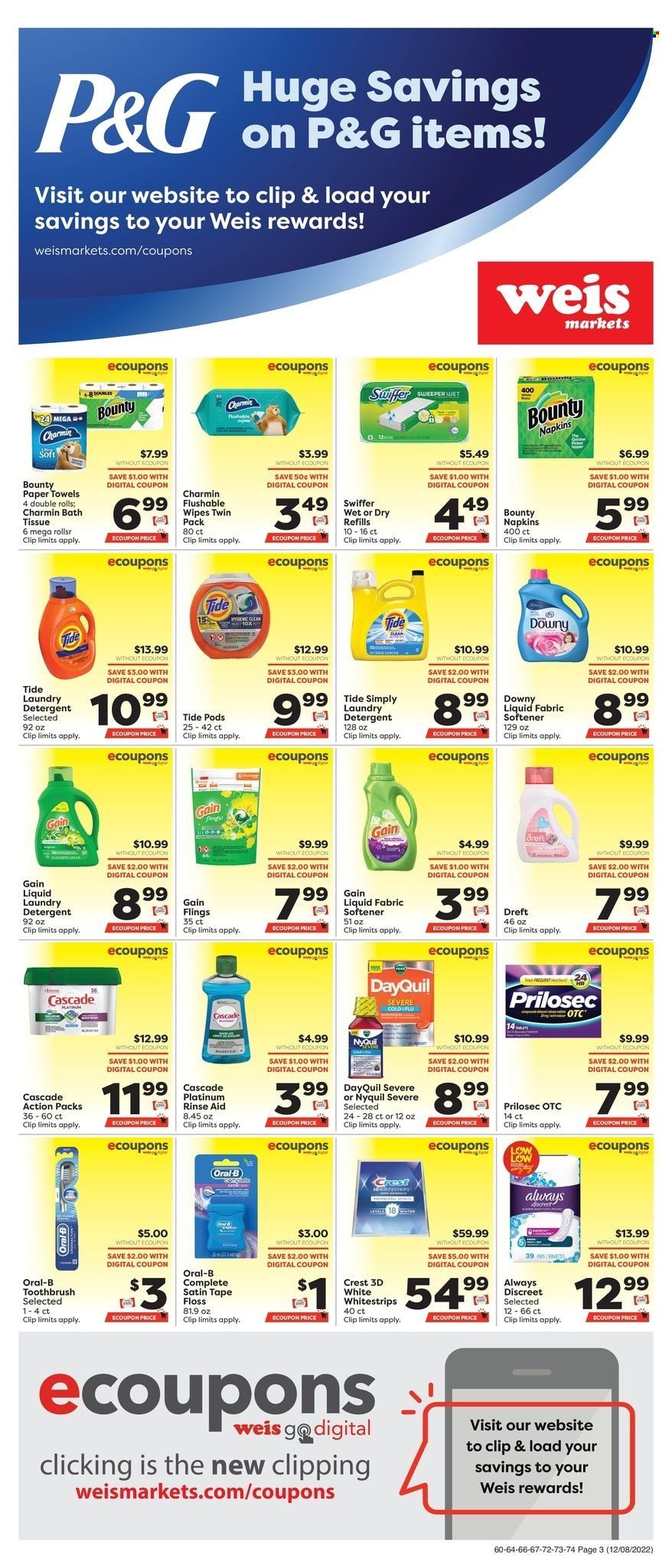 Weis (MD, NY, PA) Weekly Ad Flyer Specials December 8 to December 14, 2022