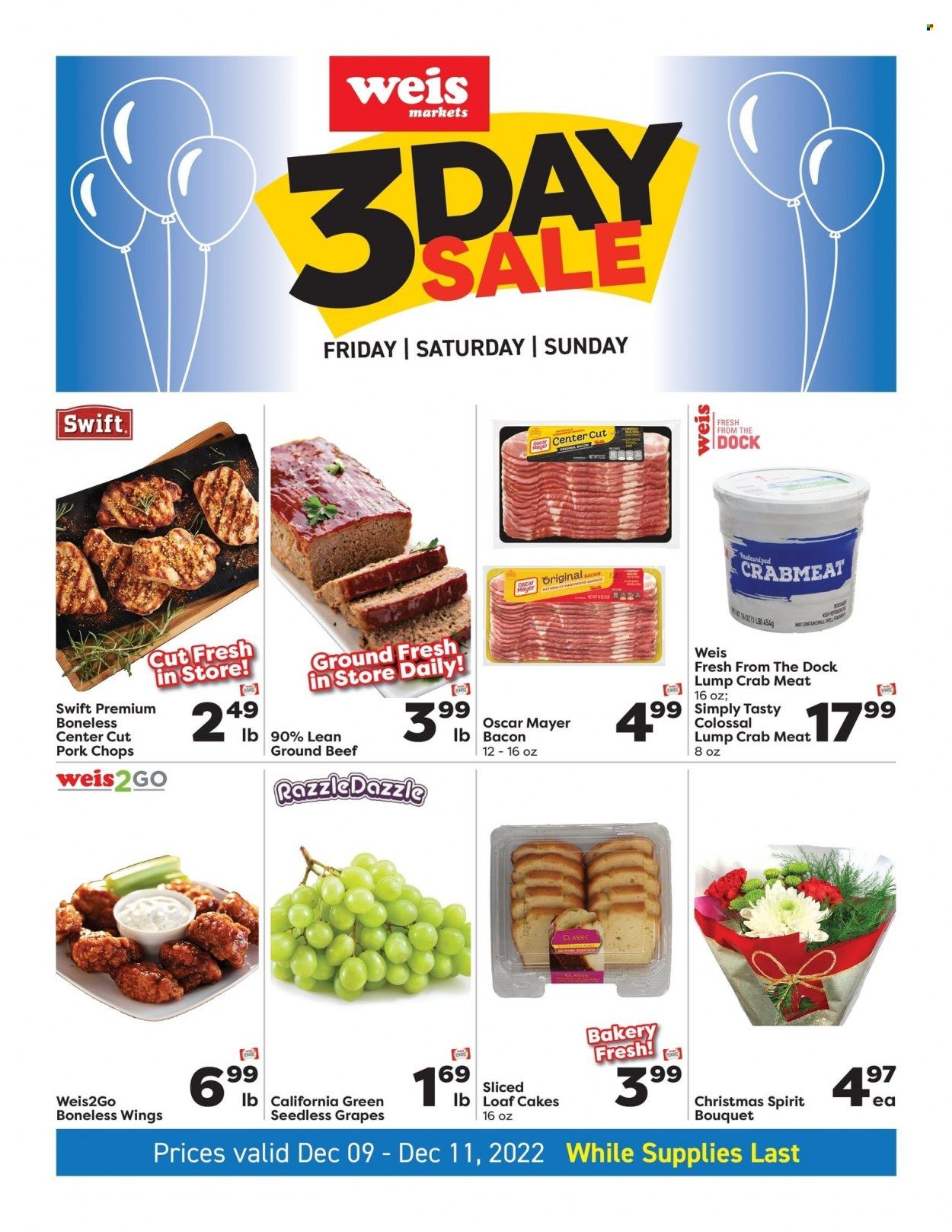 Weis (MD, NY, PA) Weekly Ad Flyer Specials December 9 to December 11, 2022