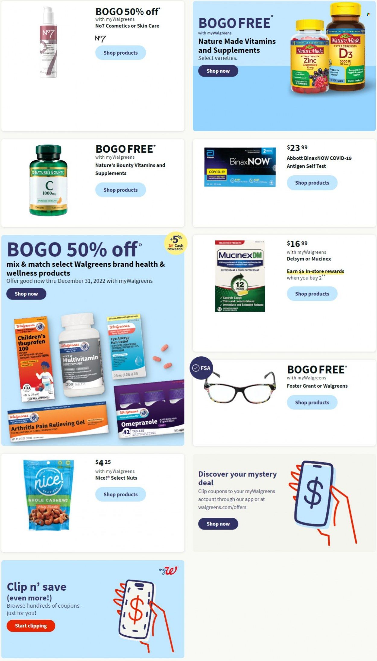 Walgreens Weekly Ad Flyer Specials December 11 to December 17, 2022