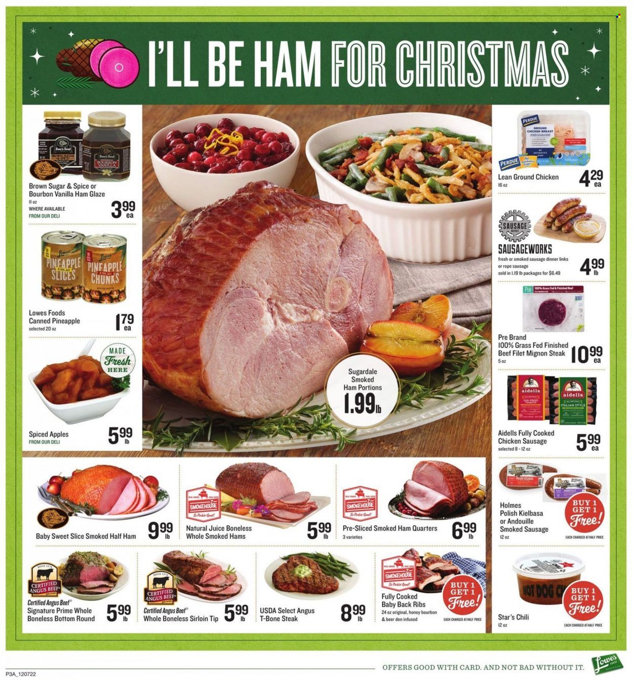 Lowes Foods (NC, SC) Weekly Ad Flyer Specials December 7 to December 13, 2022