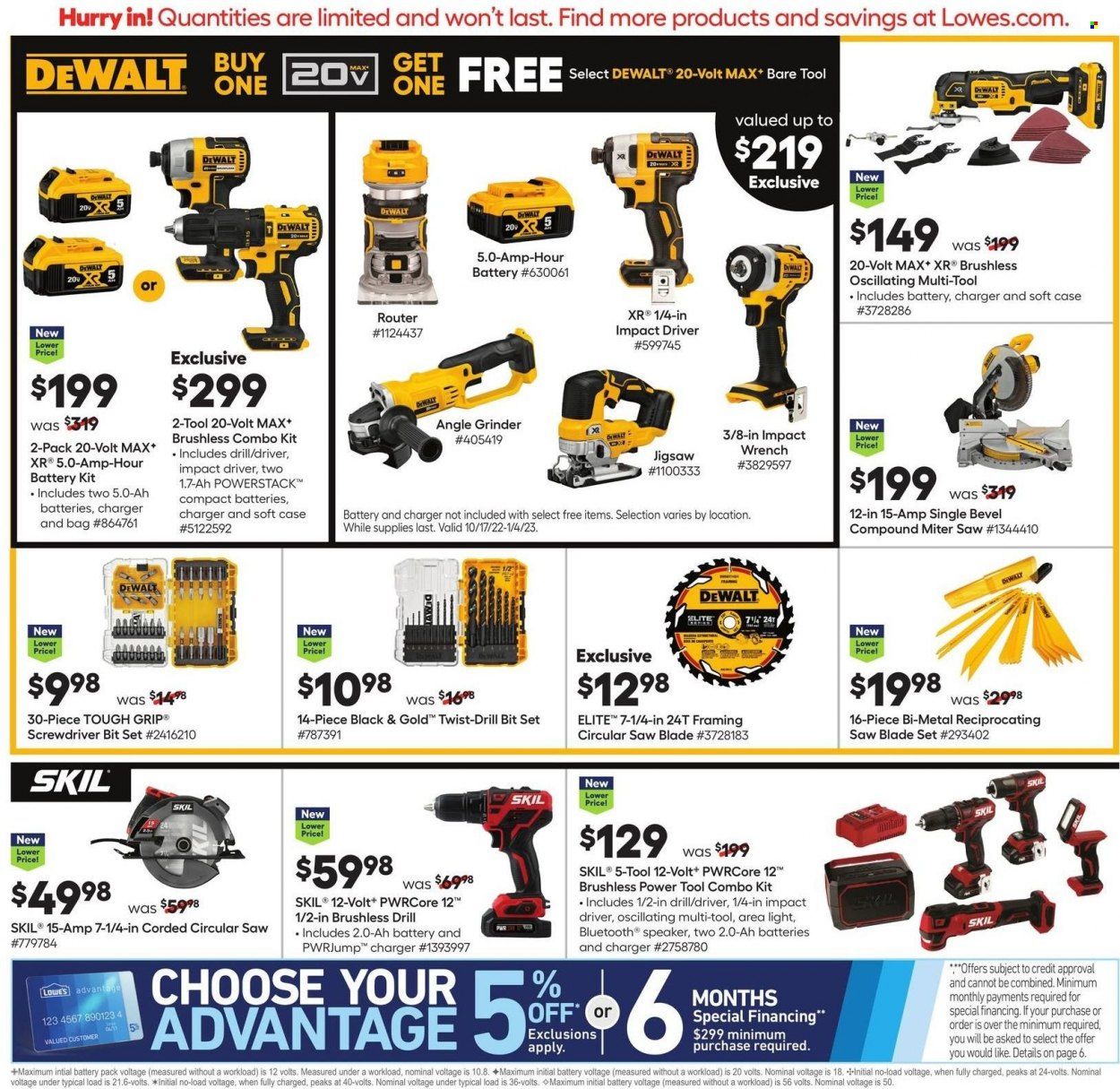 Lowe's Weekly Ad Flyer Specials December 8 to December 24, 2022