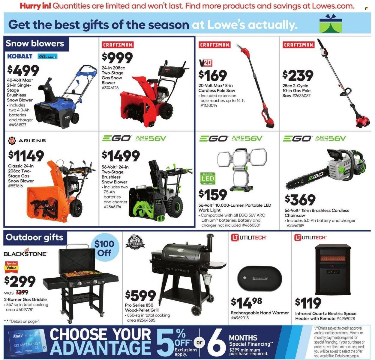 Lowe's Weekly Ad Flyer Specials December 8 to December 24, 2022