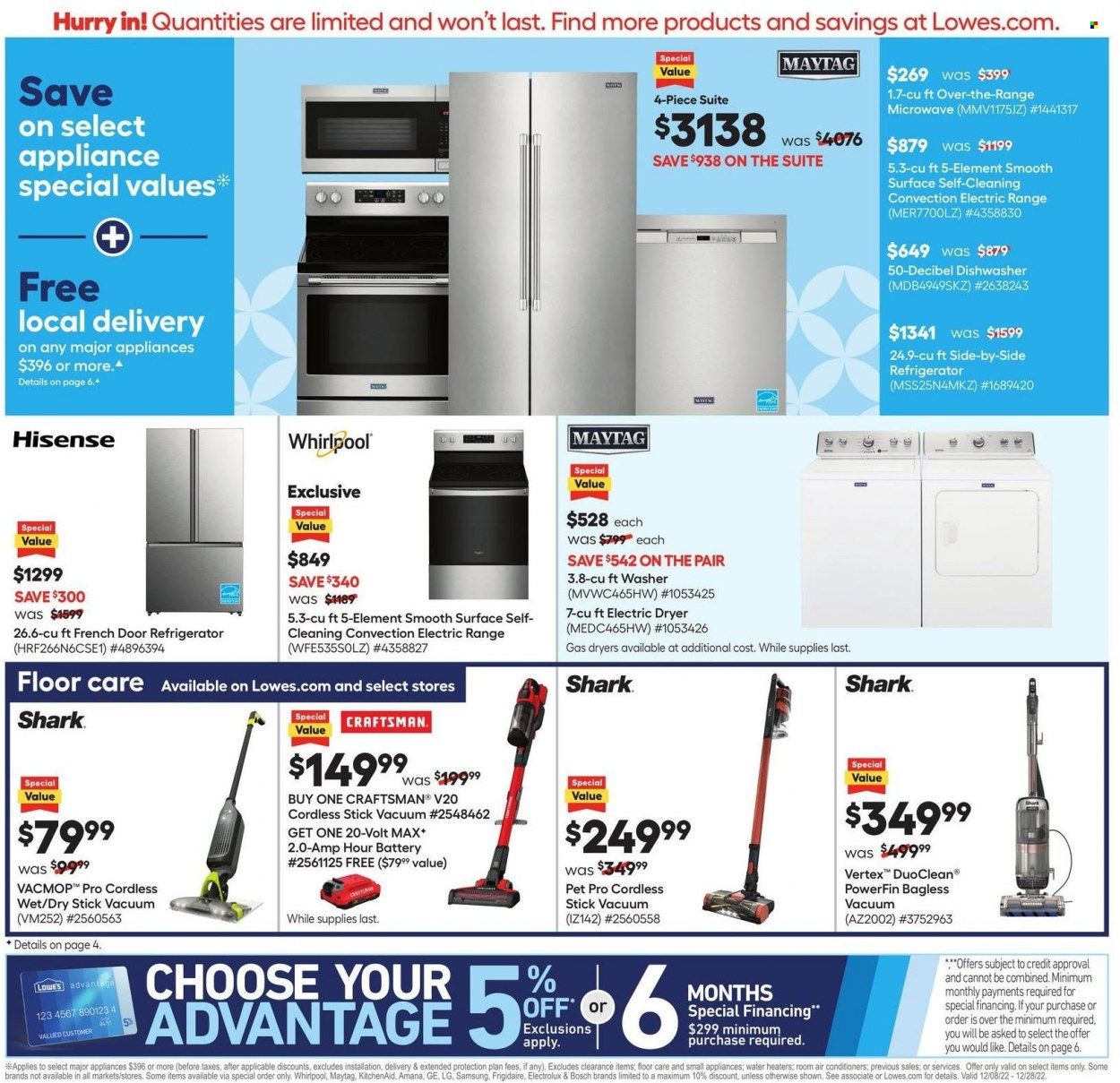 Lowe's Weekly Ad Flyer Specials December 8 to December 24, 2022
