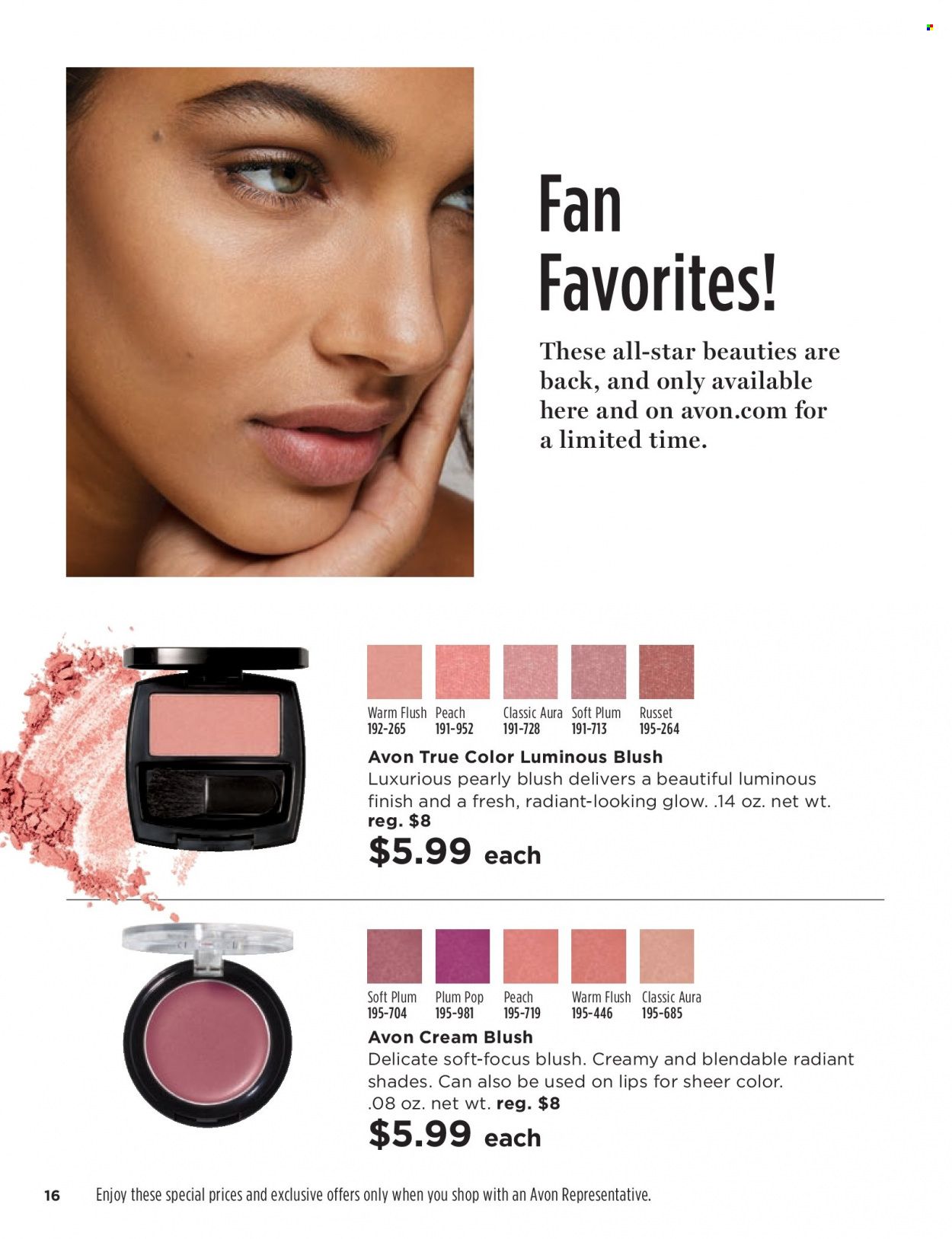 Avon Weekly Ad Flyer Specials December 7 to December 20, 2022