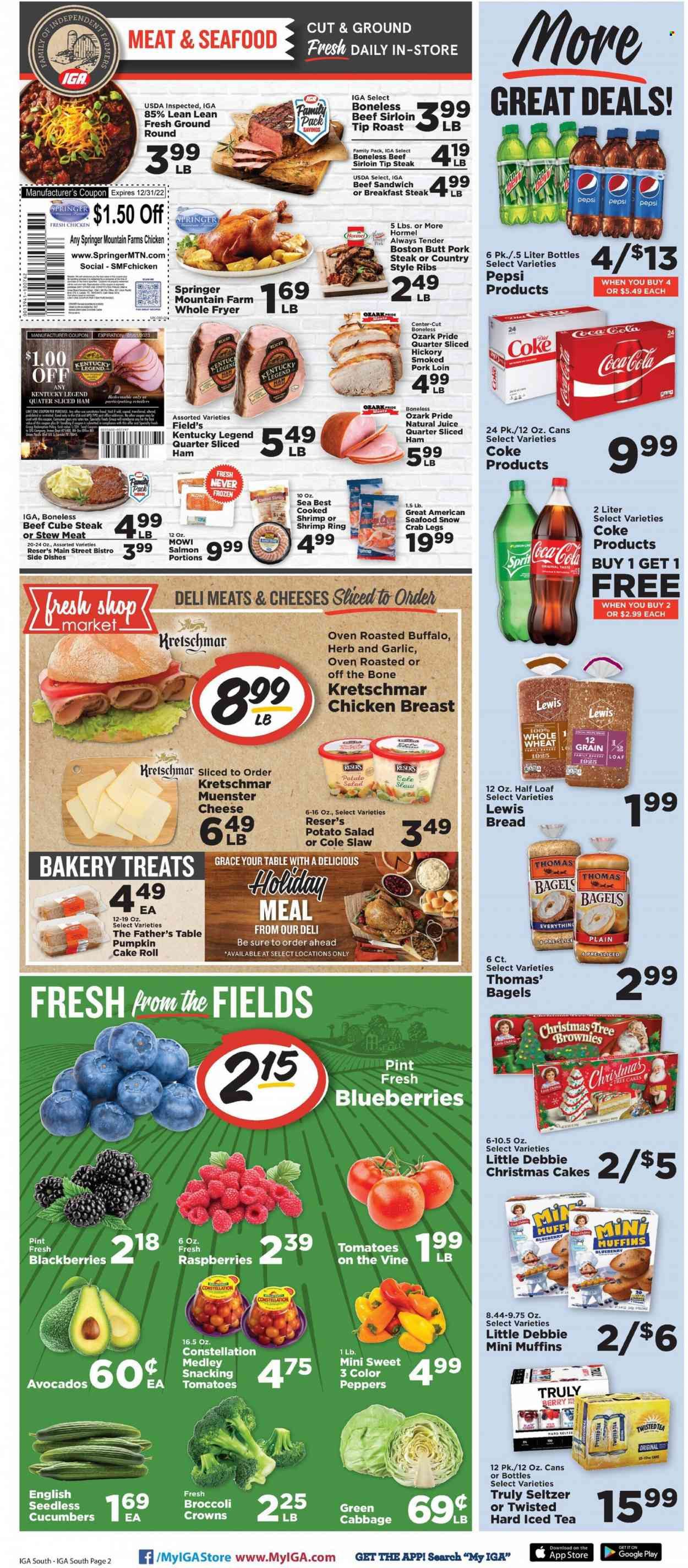 IGA (KY) Weekly Ad Flyer Specials December 7 to December 13, 2022