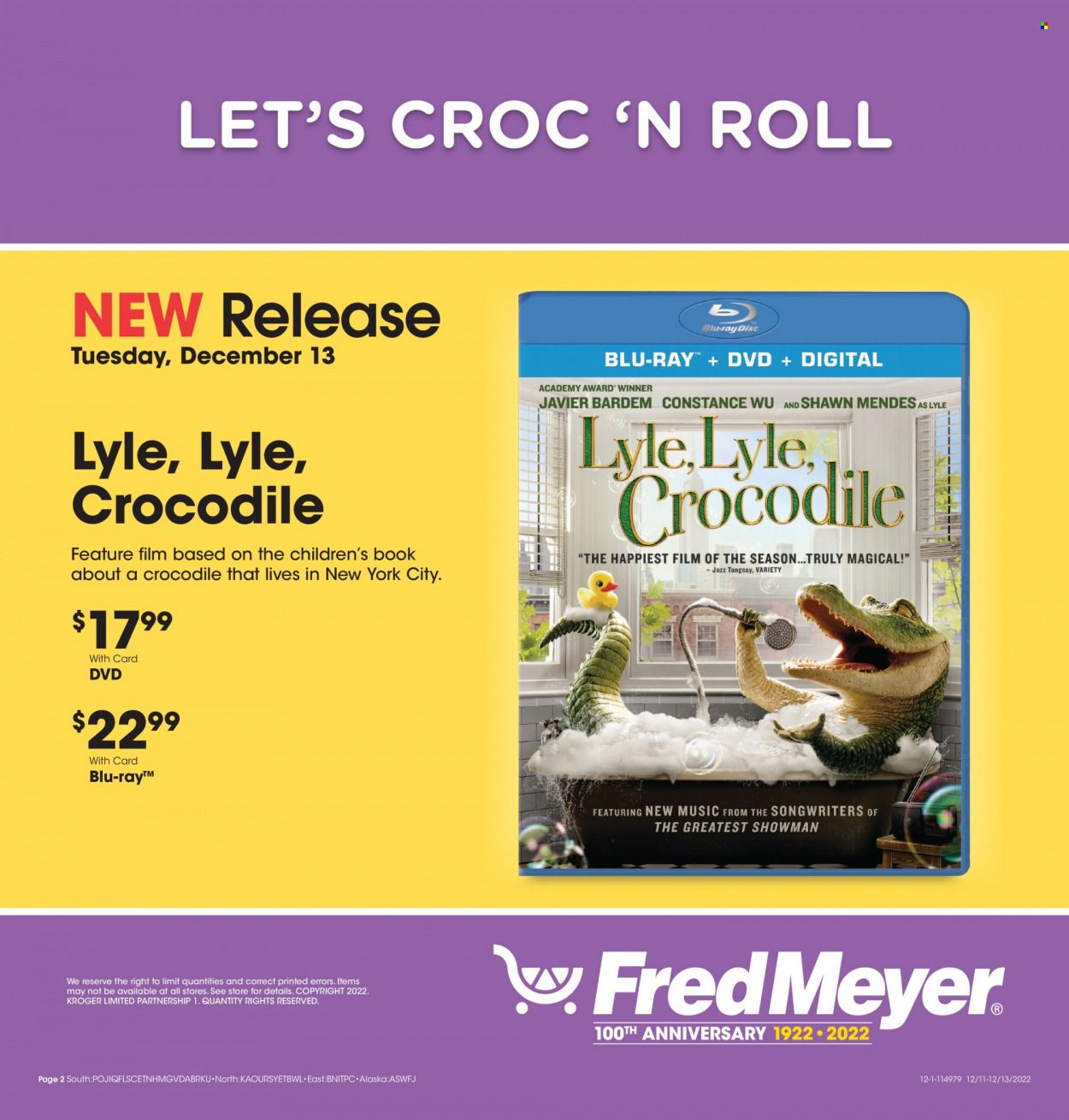 Fred Meyer Weekly Ad Flyer Specials December 11 to December 13, 2022